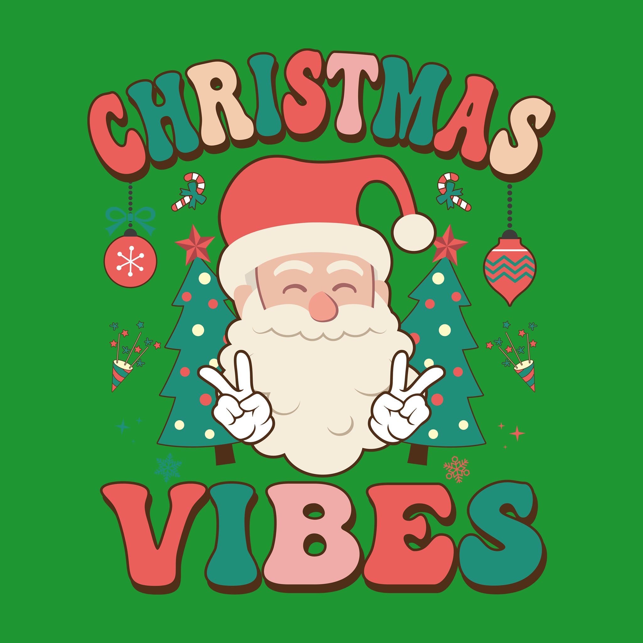 Santa Christmas Vibes