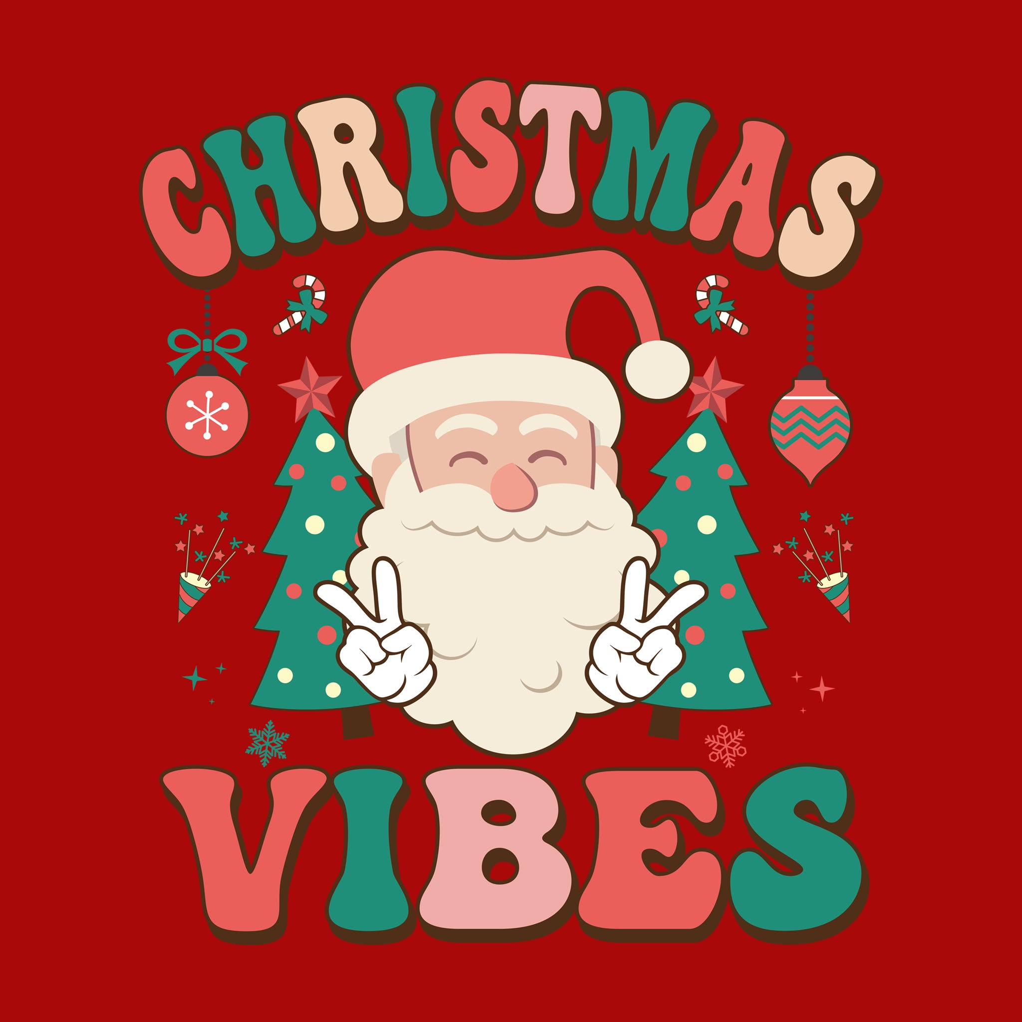 Santa Christmas Vibes