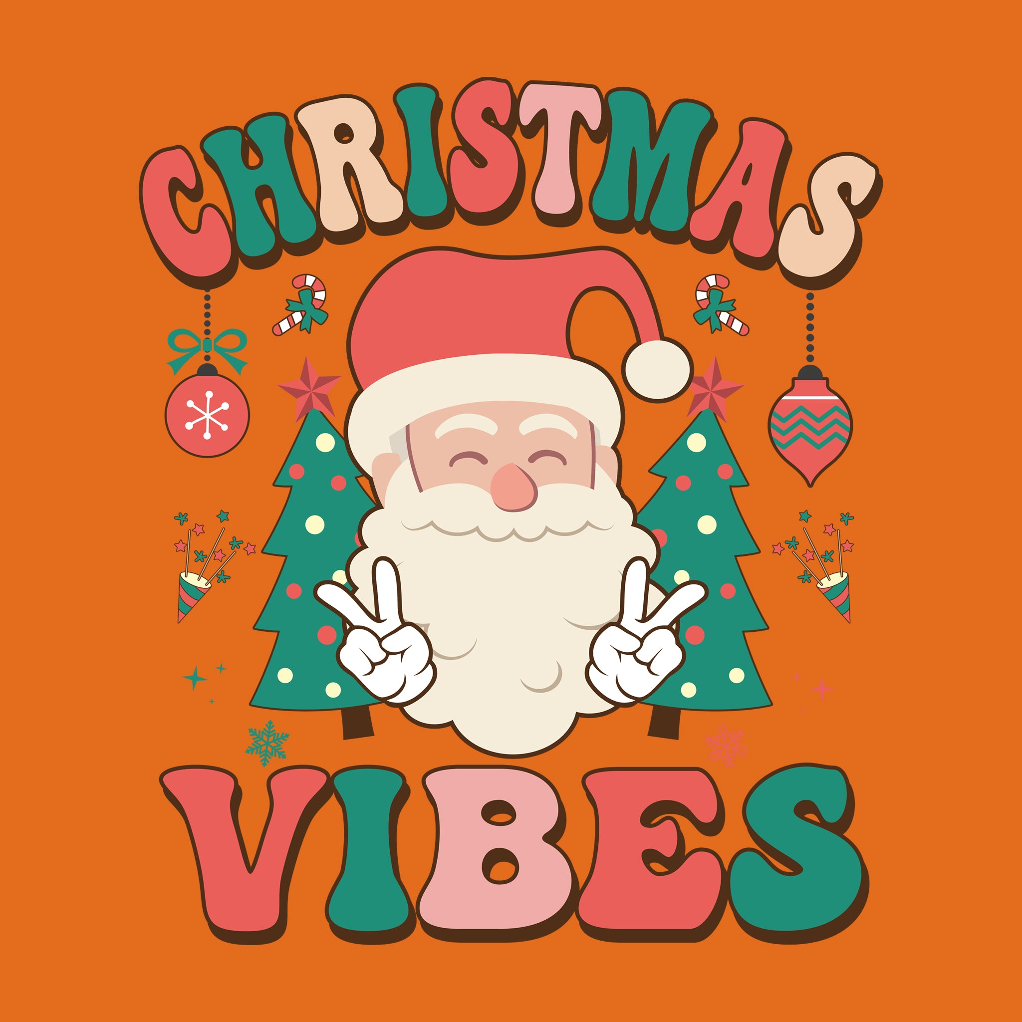 Santa Christmas Vibes