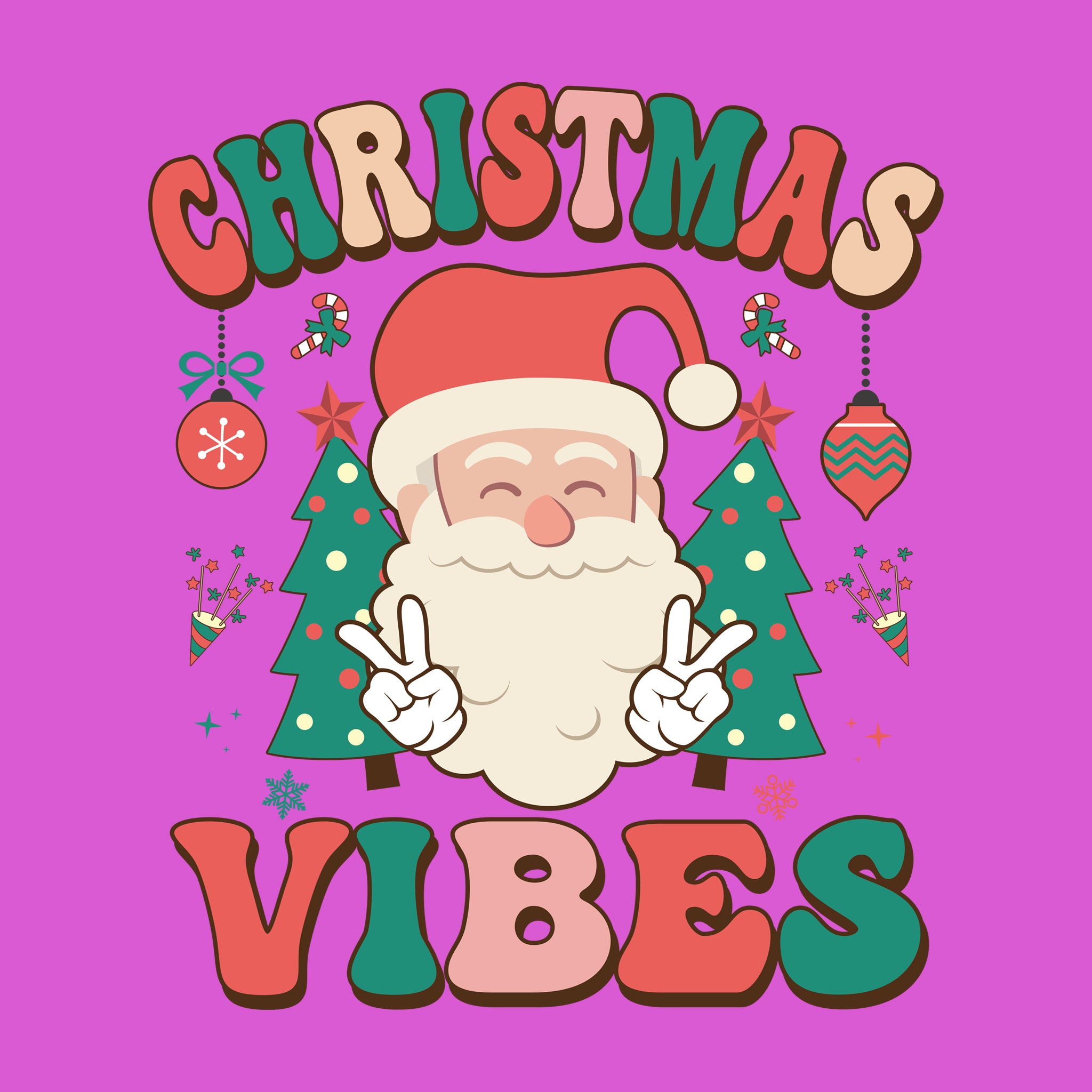 Santa Christmas Vibes