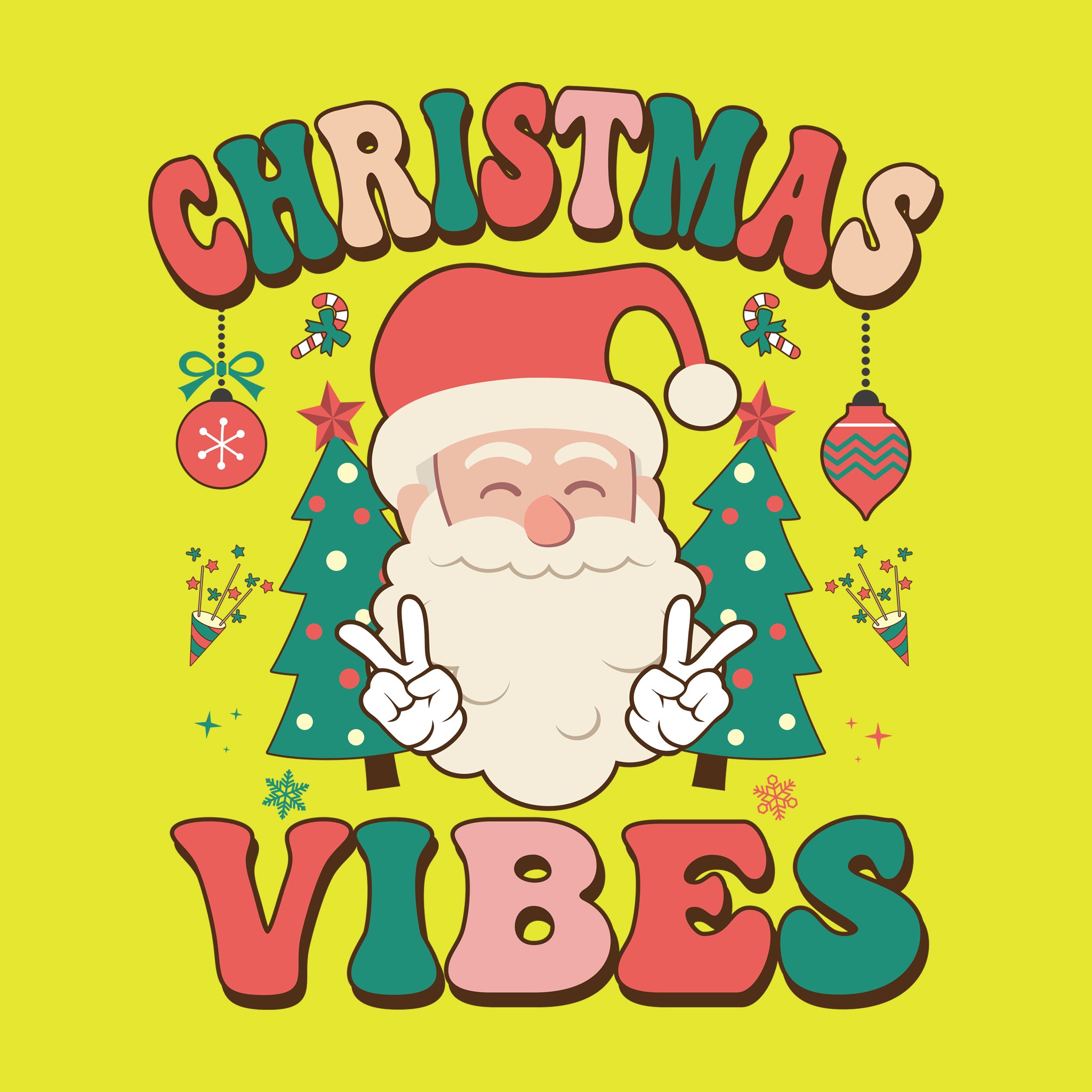 Santa Christmas Vibes