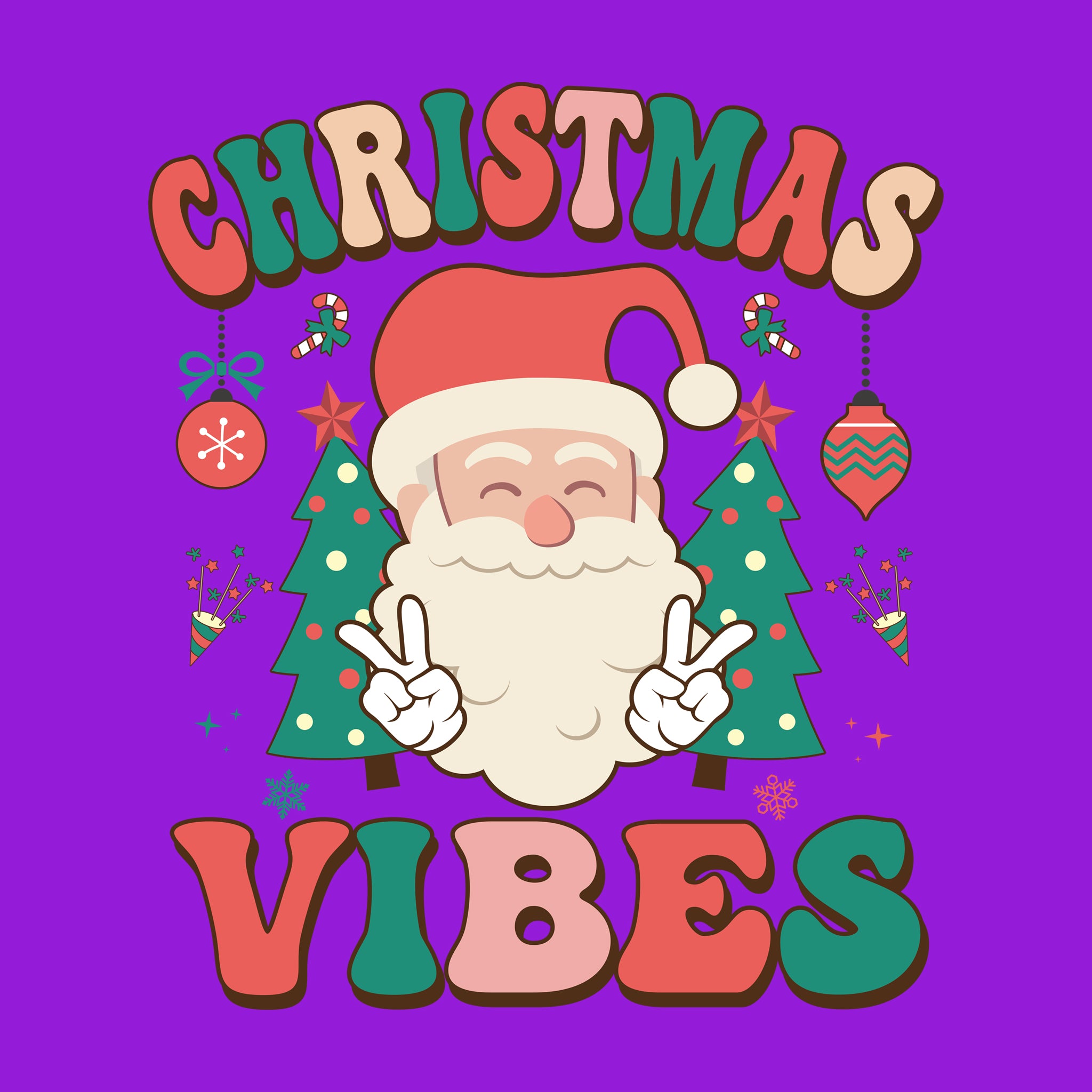 Santa Christmas Vibes