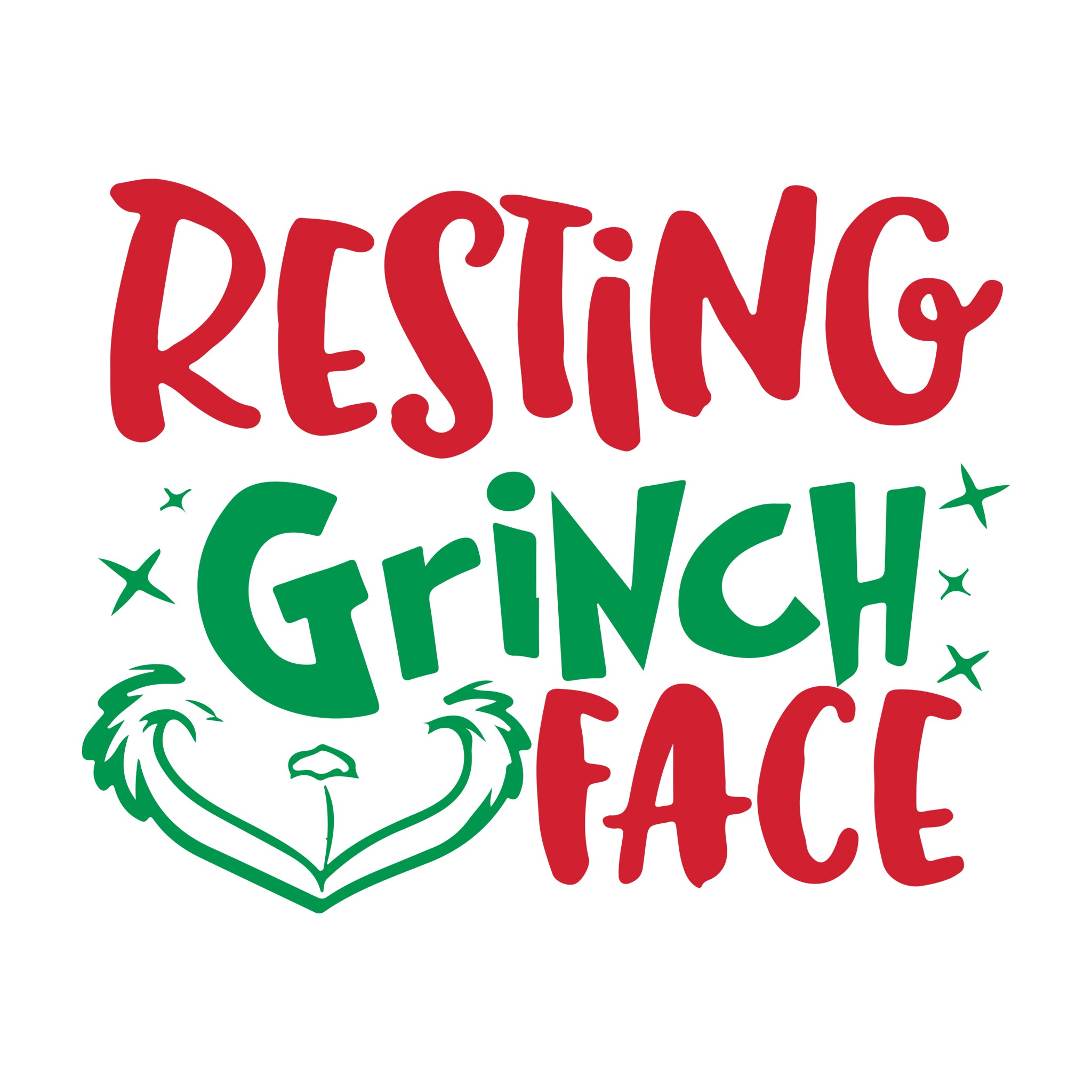 Resting Grinch Face
