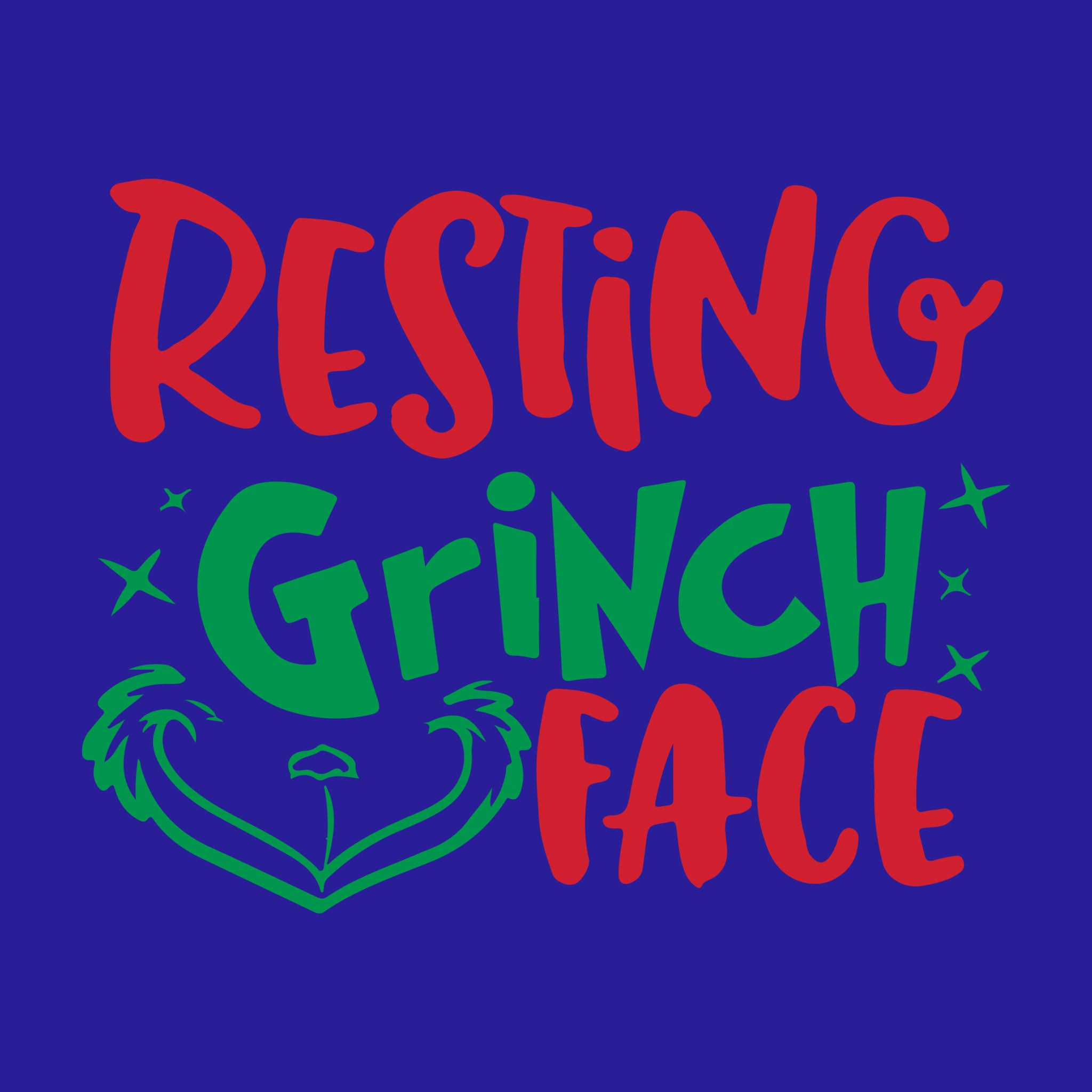 Resting Grinch Face