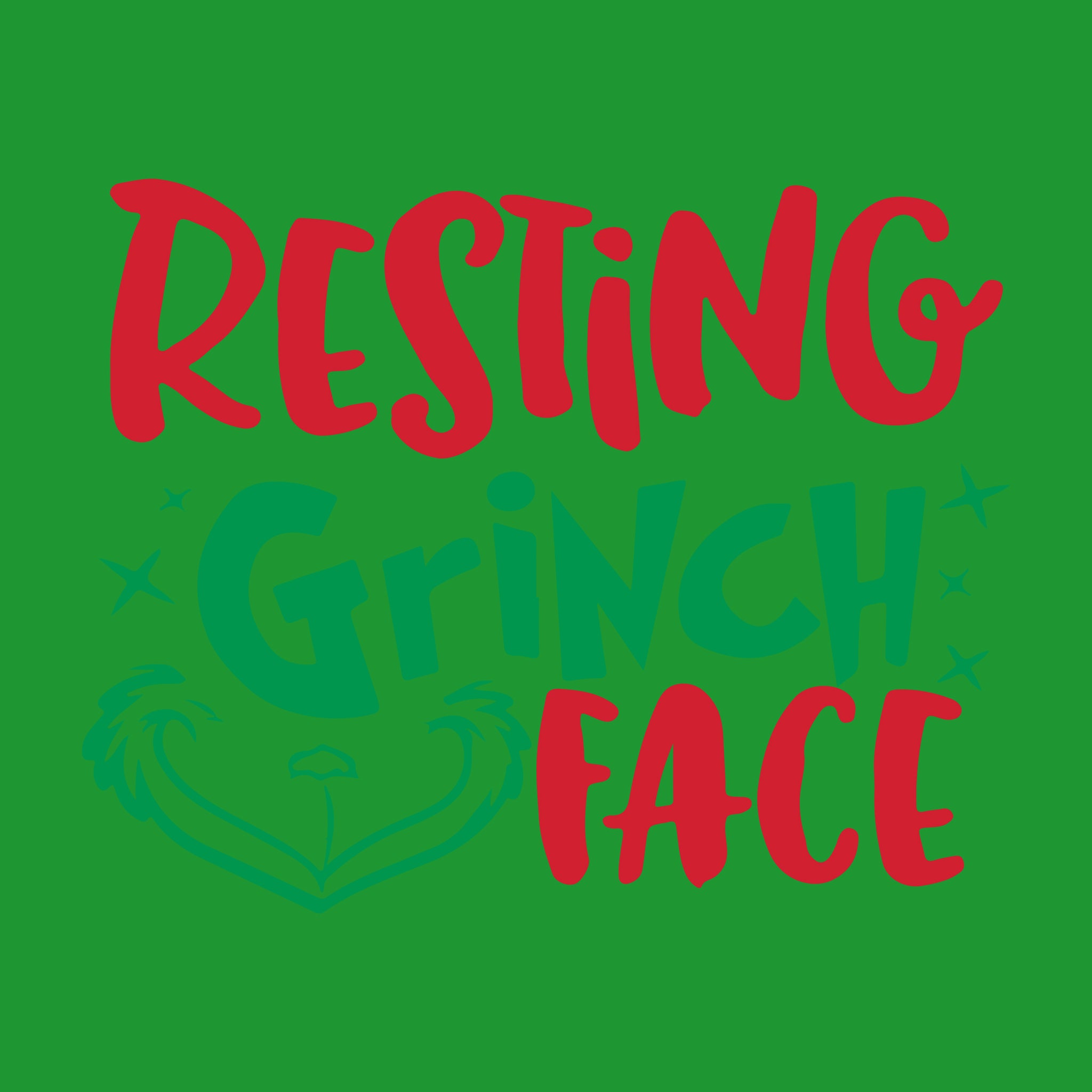 Resting Grinch Face