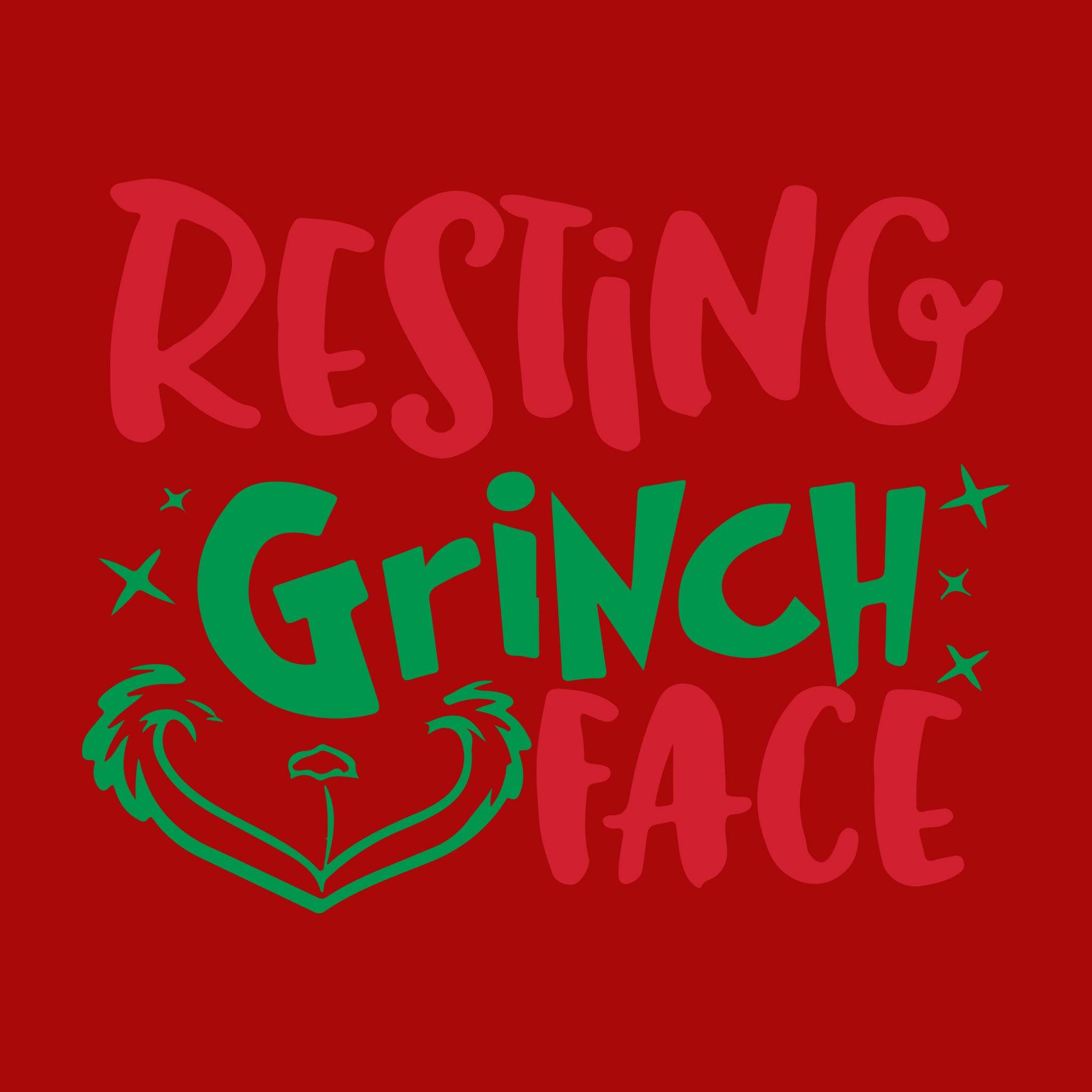Resting Grinch Face