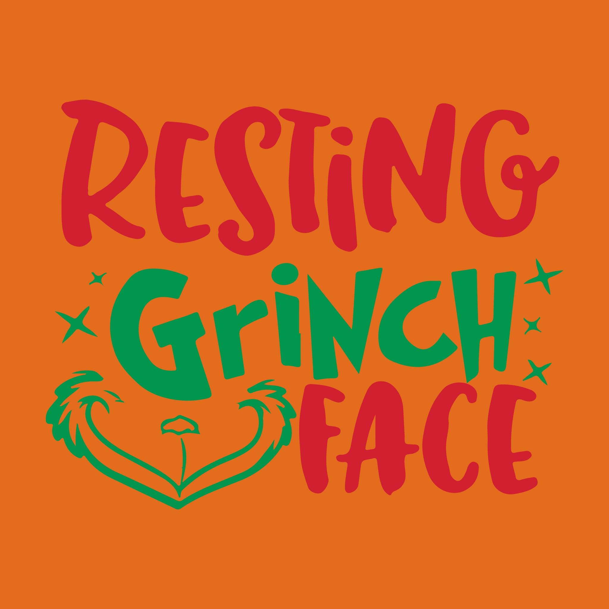 Resting Grinch Face