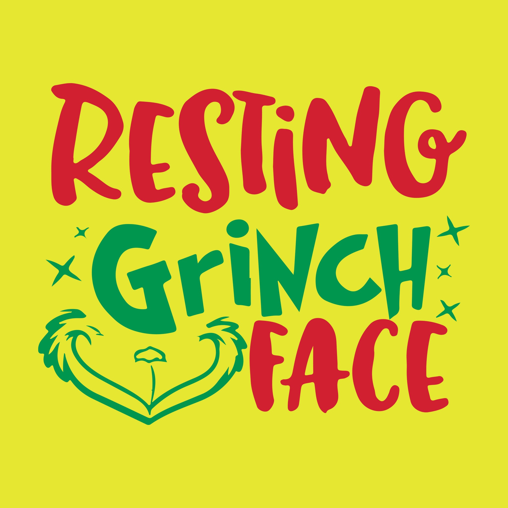 Resting Grinch Face