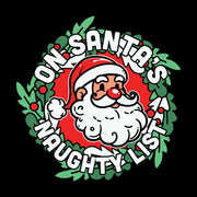 On Santa's Naughty List Wreath