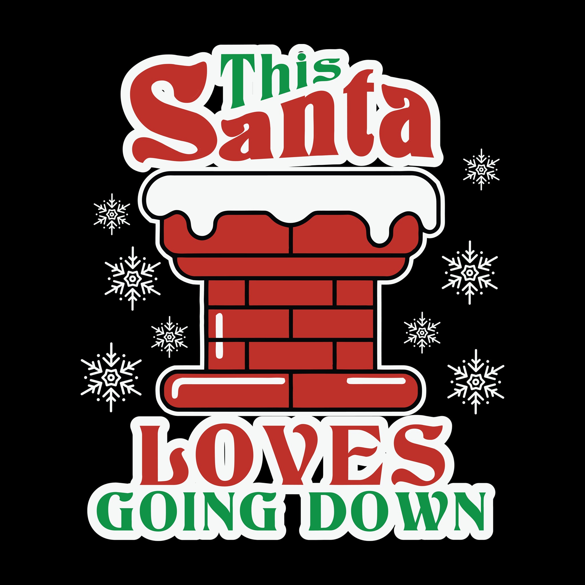 This Santa Loves Going Down