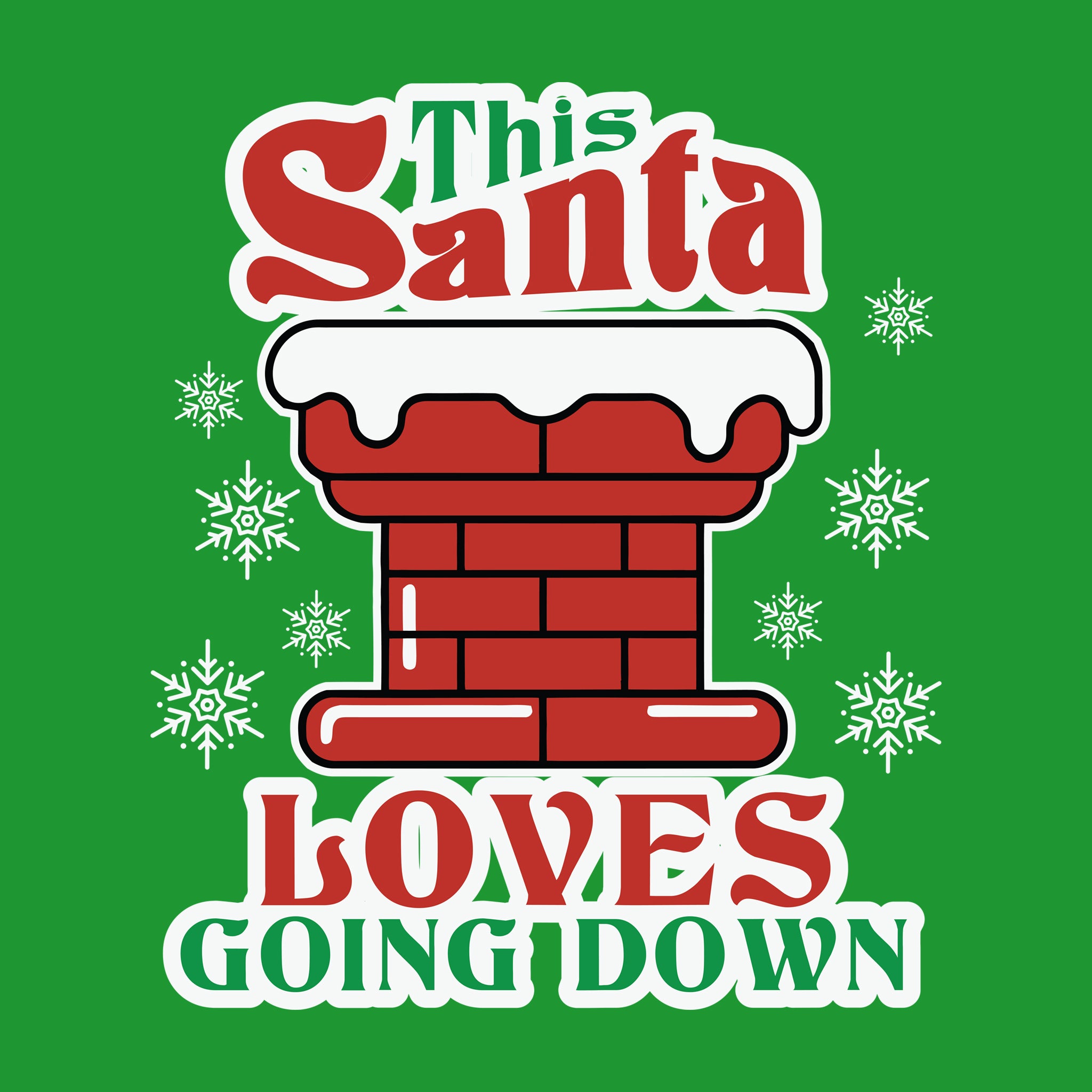 This Santa Loves Going Down