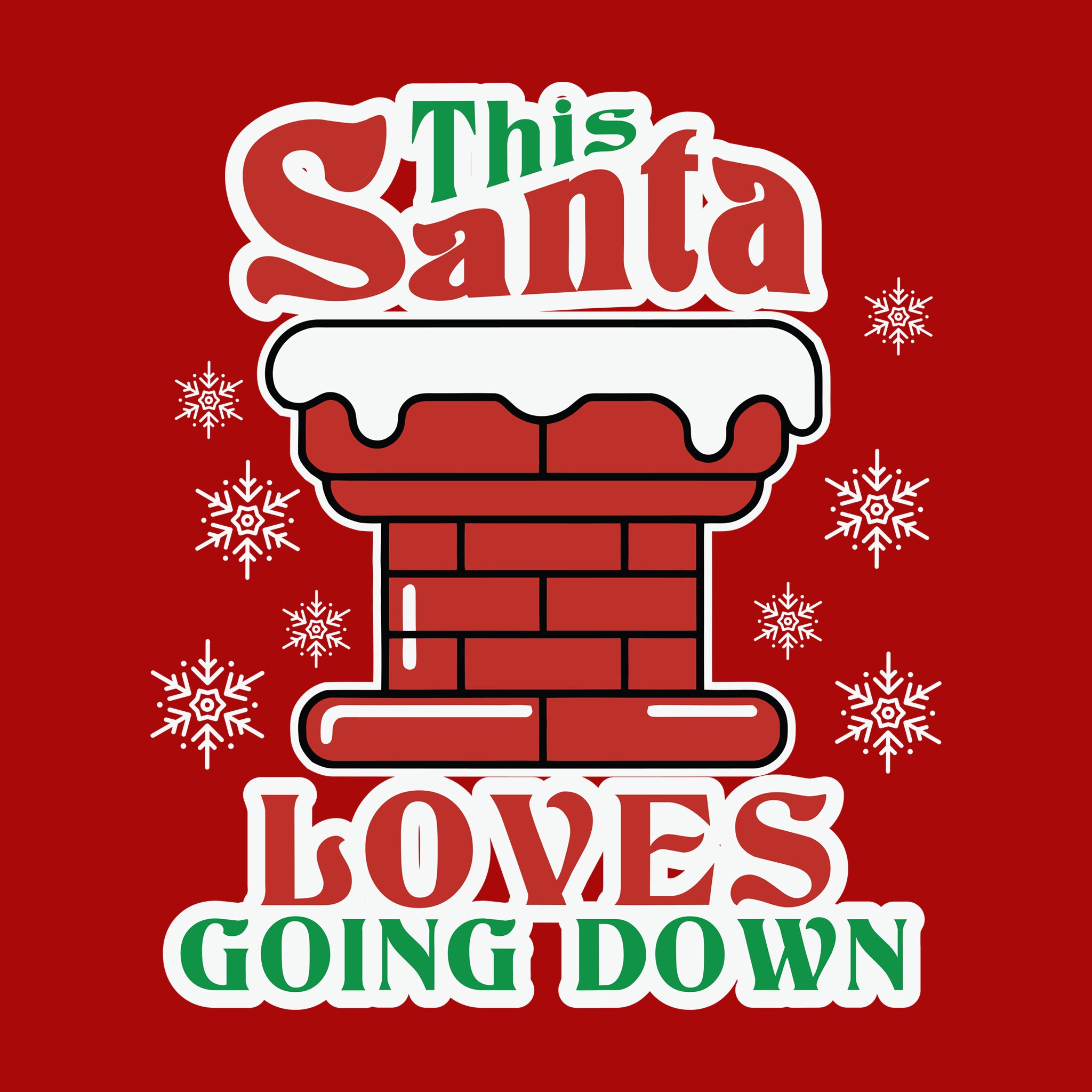 This Santa Loves Going Down