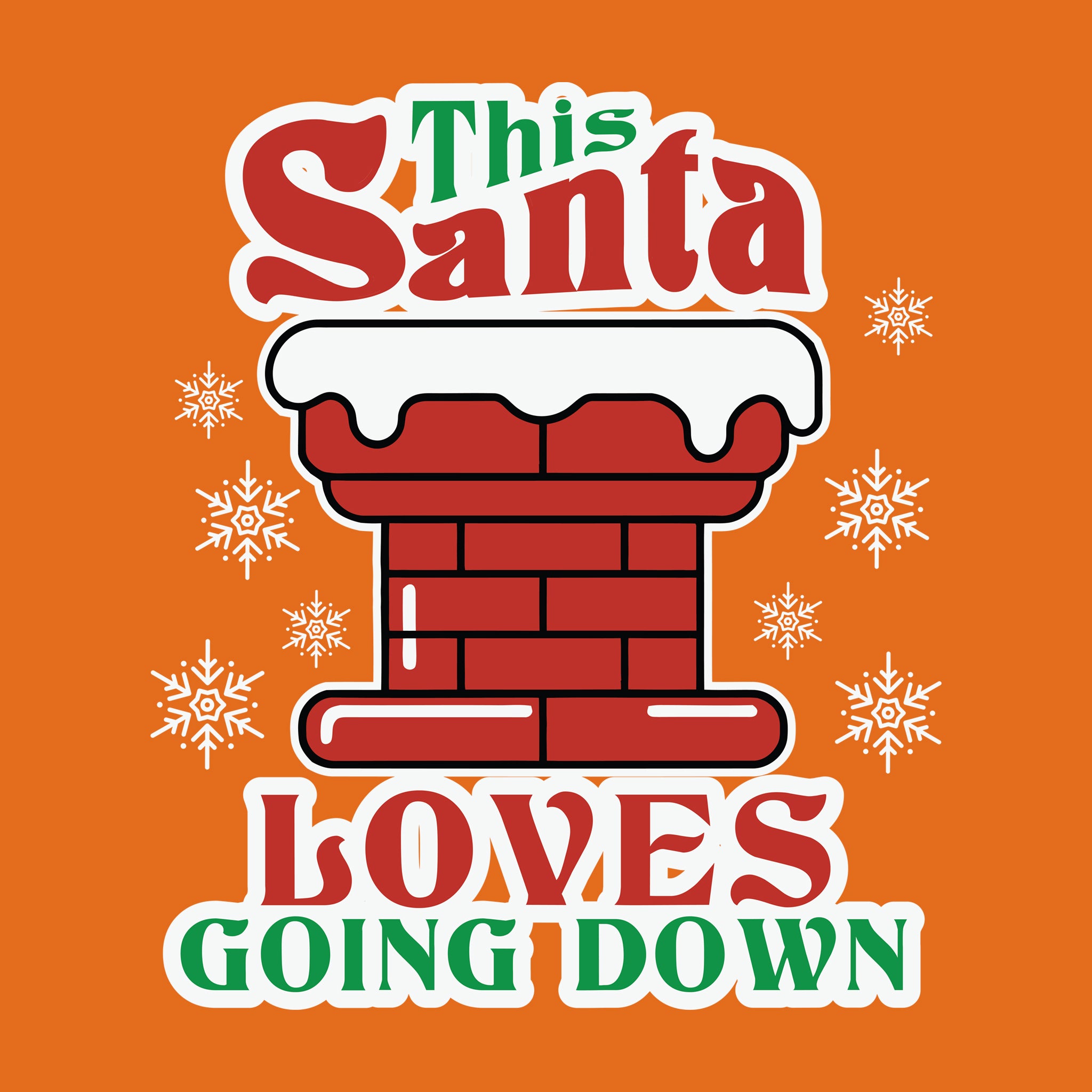 This Santa Loves Going Down