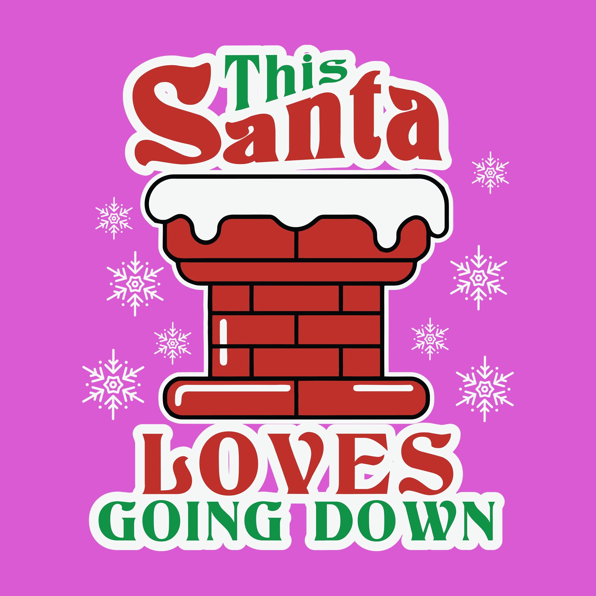 This Santa Loves Going Down