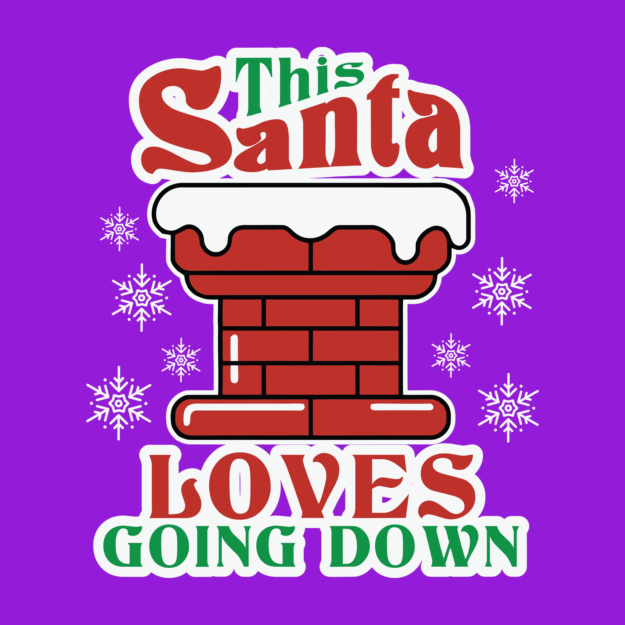 This Santa Loves Going Down