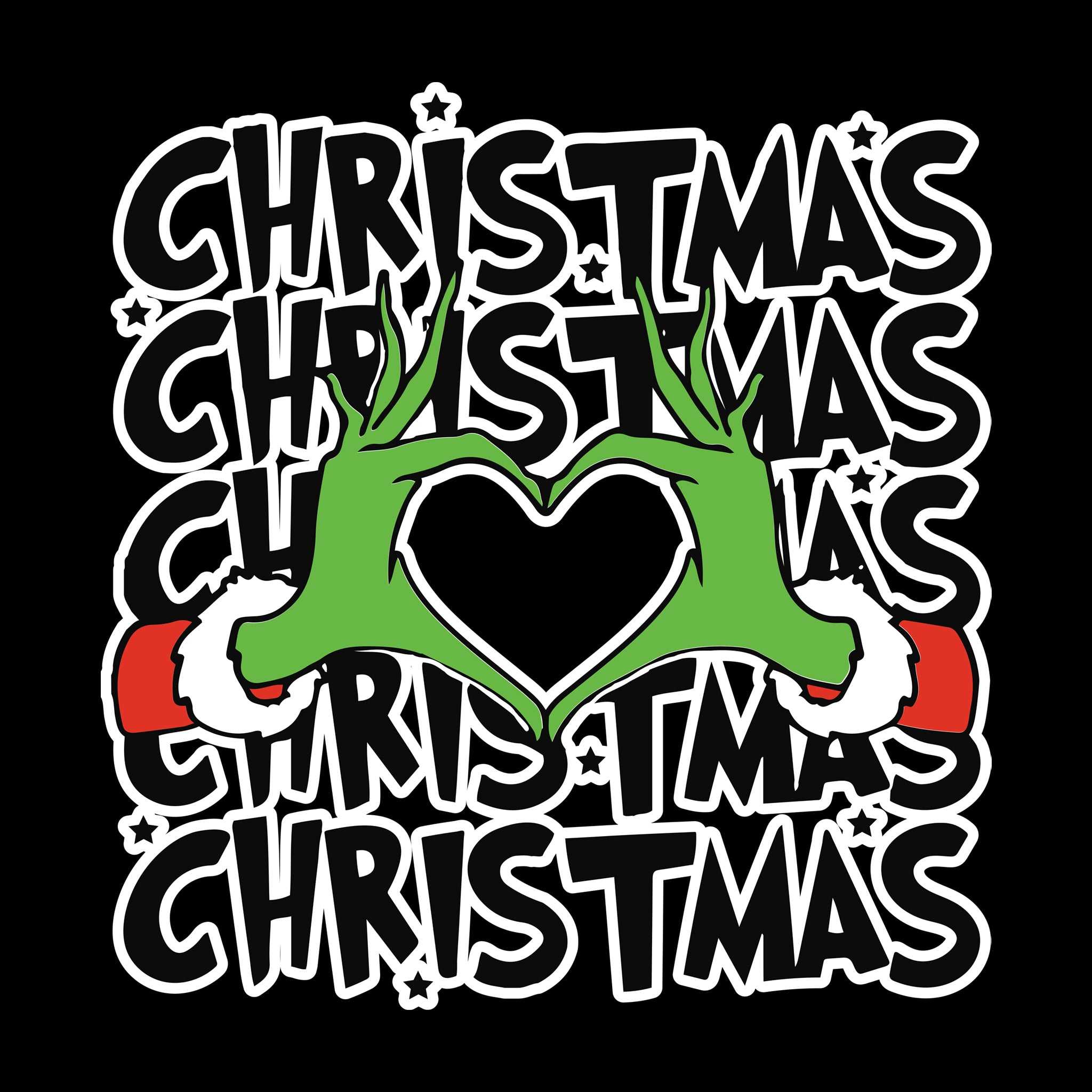 Christmas Heart Grinch