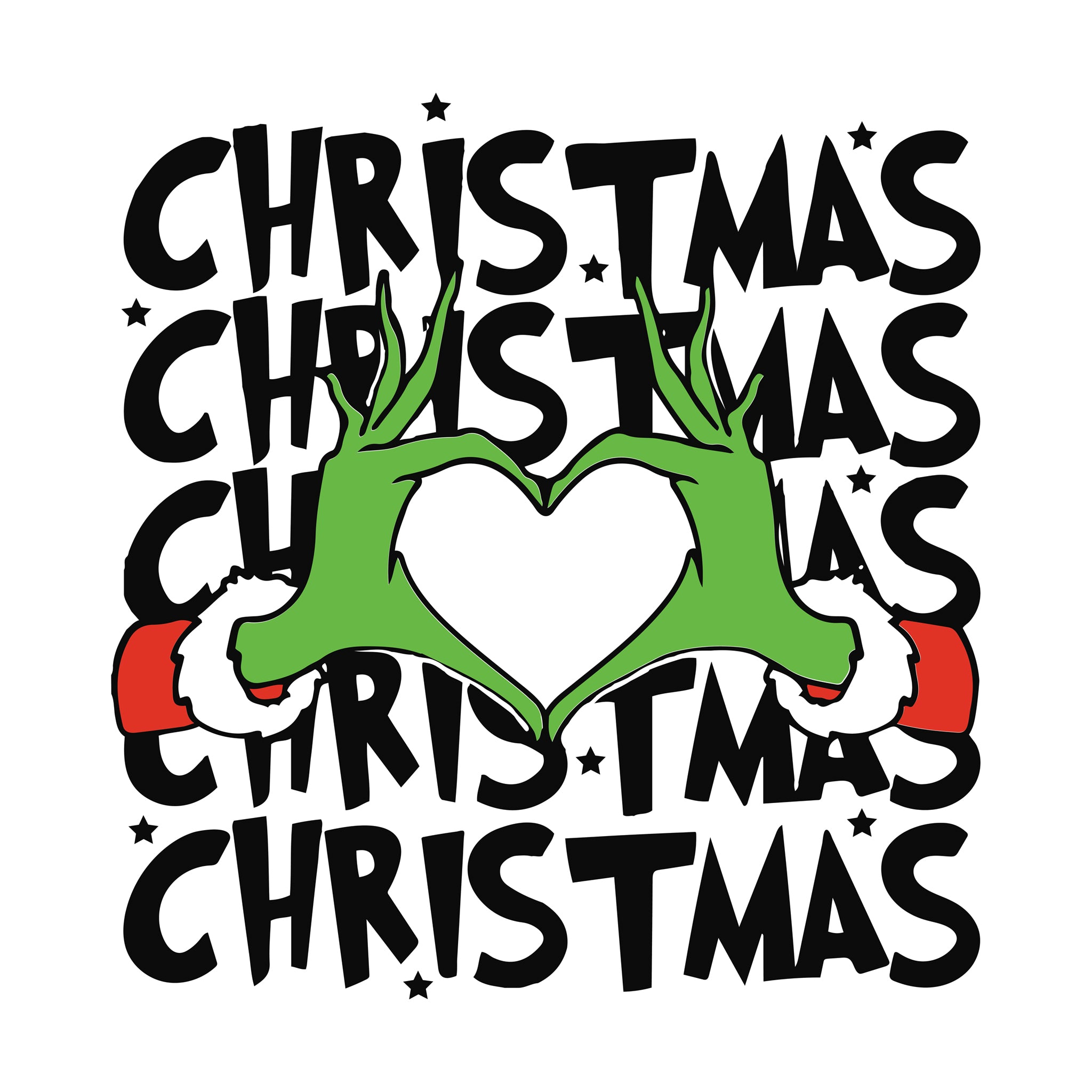 Christmas Heart Grinch