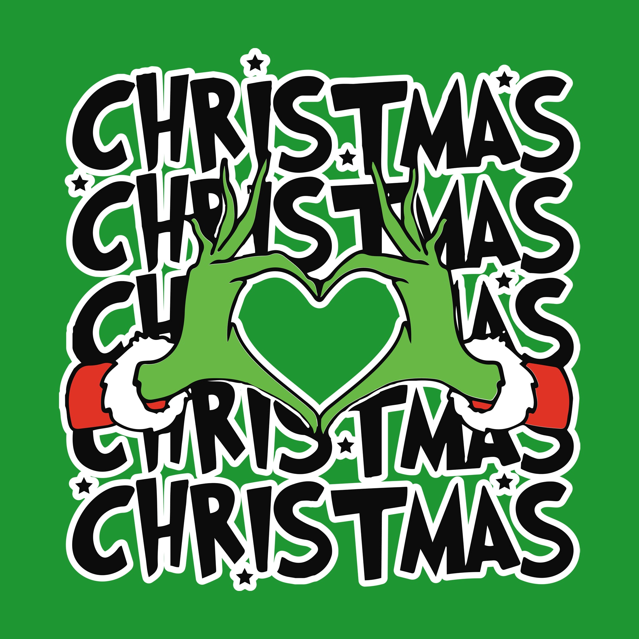 Christmas Heart Grinch