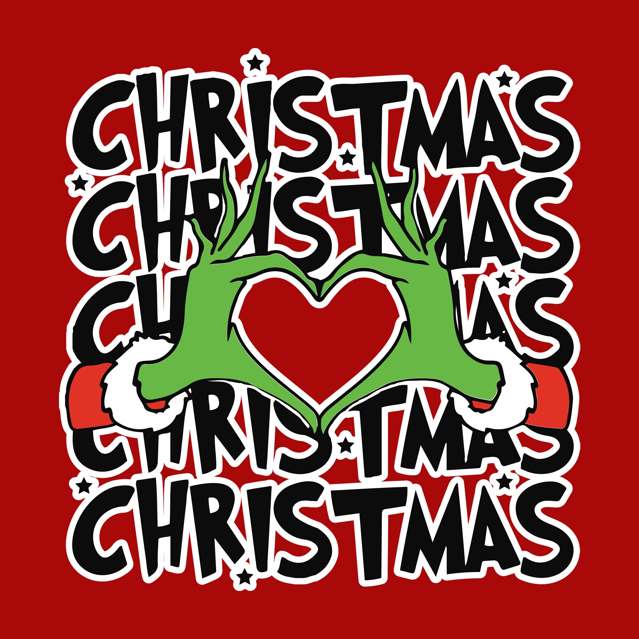 Christmas Heart Grinch