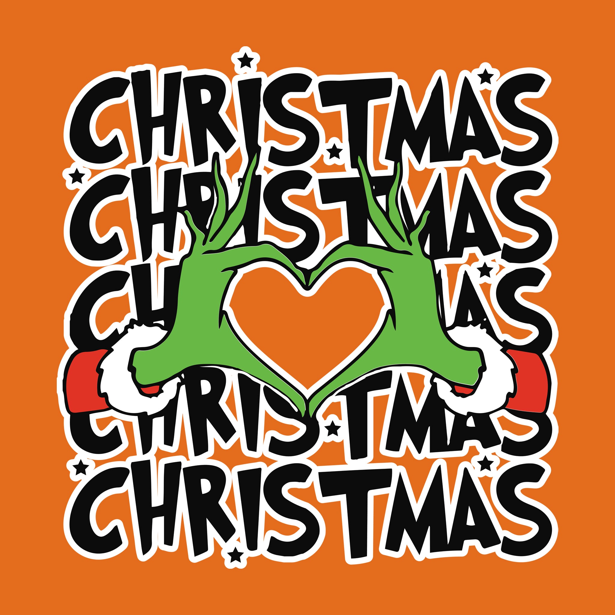Christmas Heart Grinch