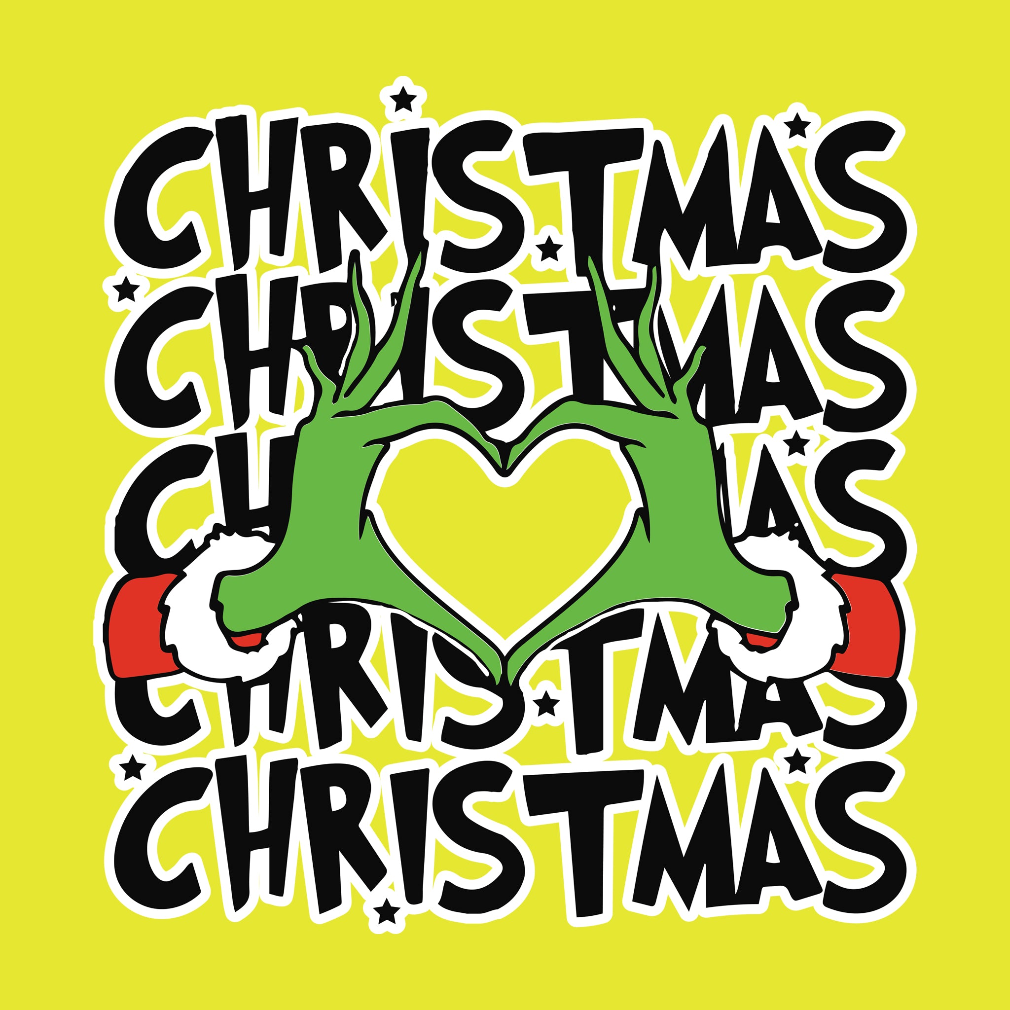 Christmas Heart Grinch