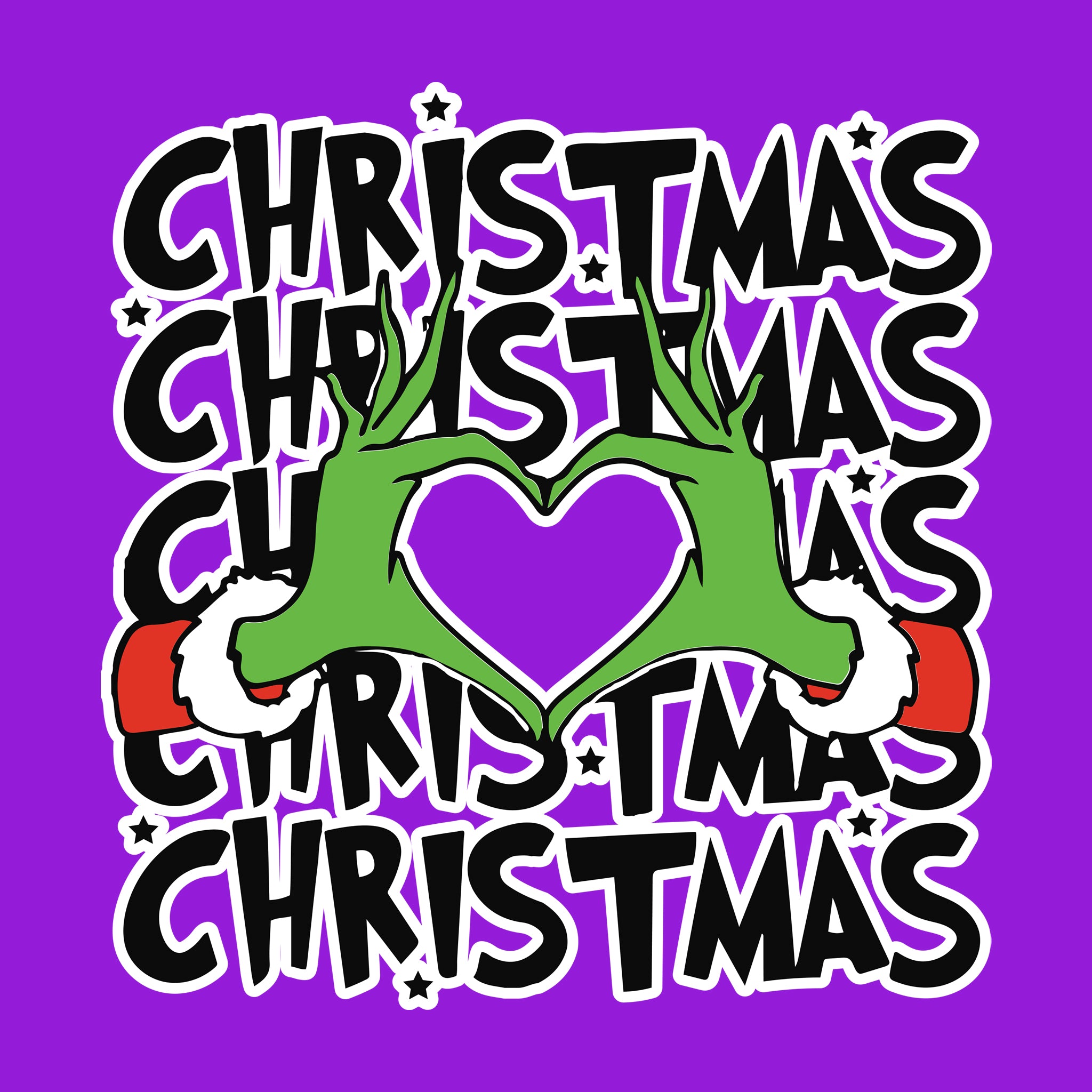 Christmas Heart Grinch