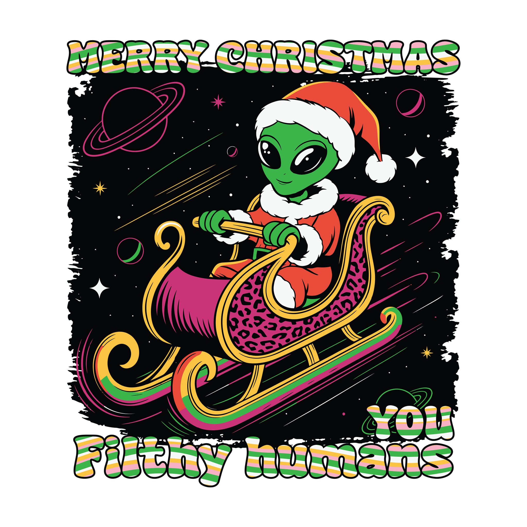 Merry Christmas You Filthy Humans
