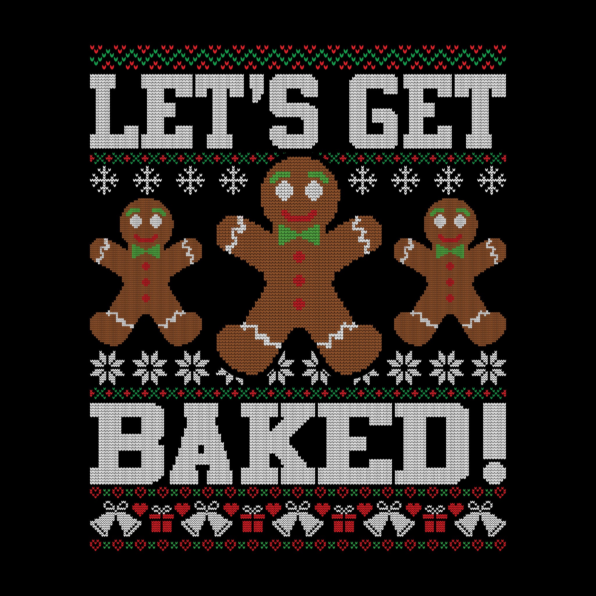 Let's Get Baked Ugly Sweater