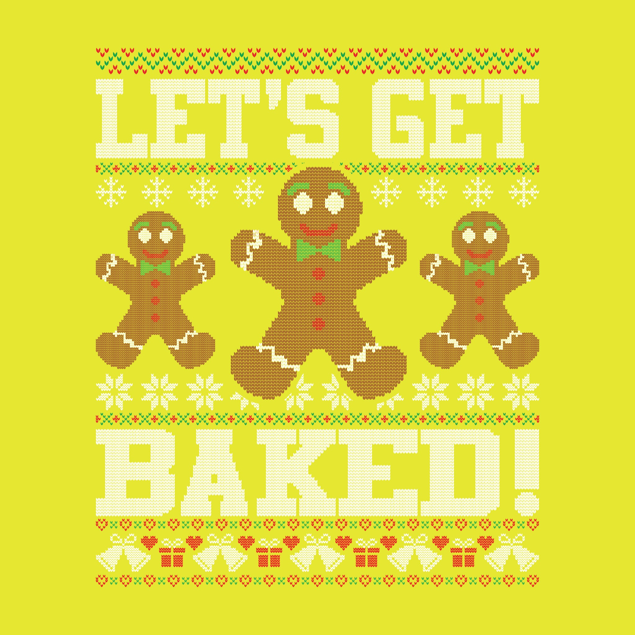 Let's Get Baked Ugly Sweater