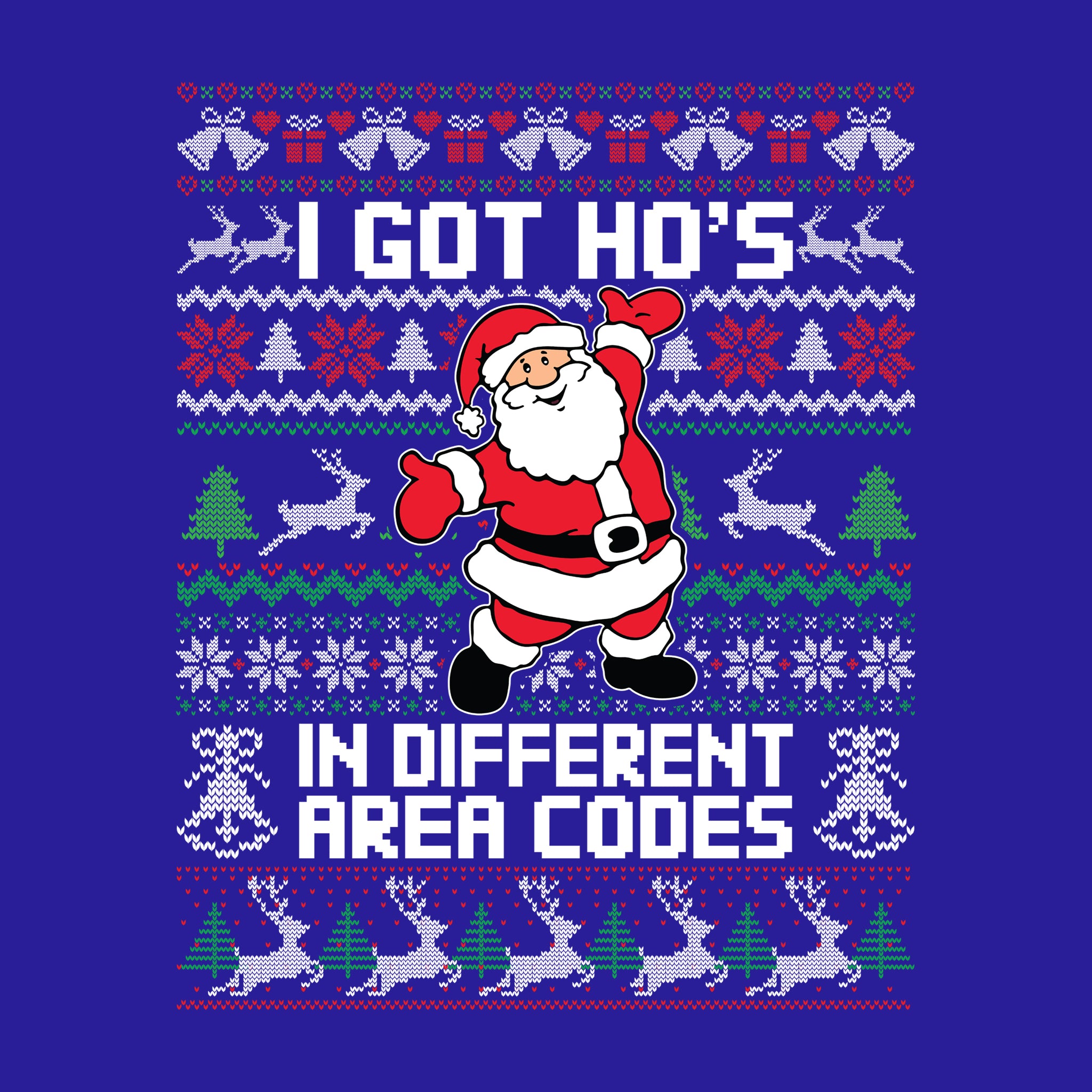 I Got Ho's in Different Codes Ugly Sweater