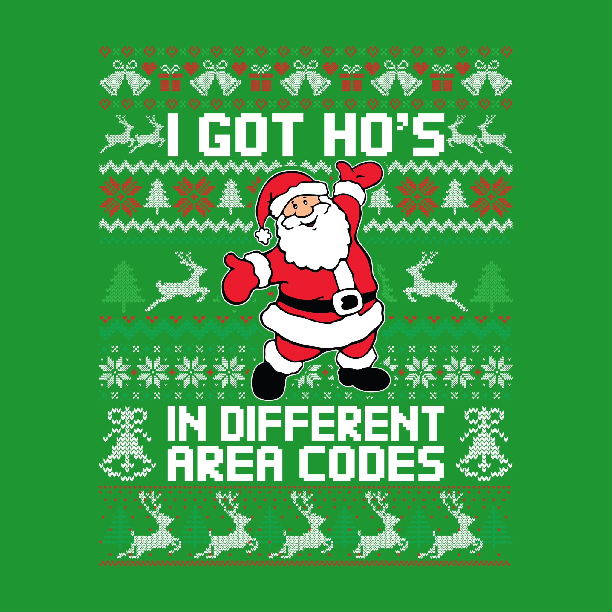 I Got Ho's in Different Codes Ugly Sweater