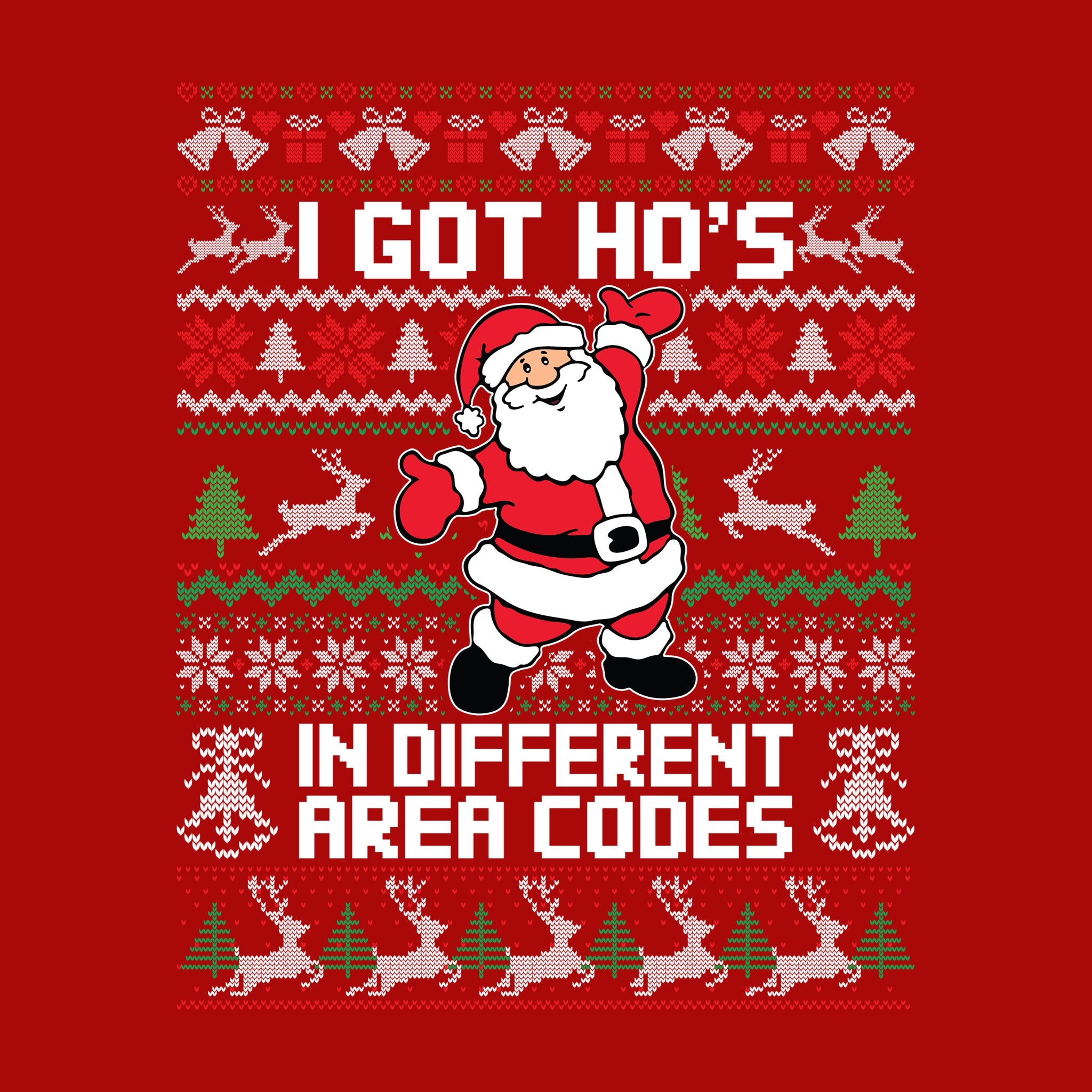 I Got Ho's in Different Codes Ugly Sweater