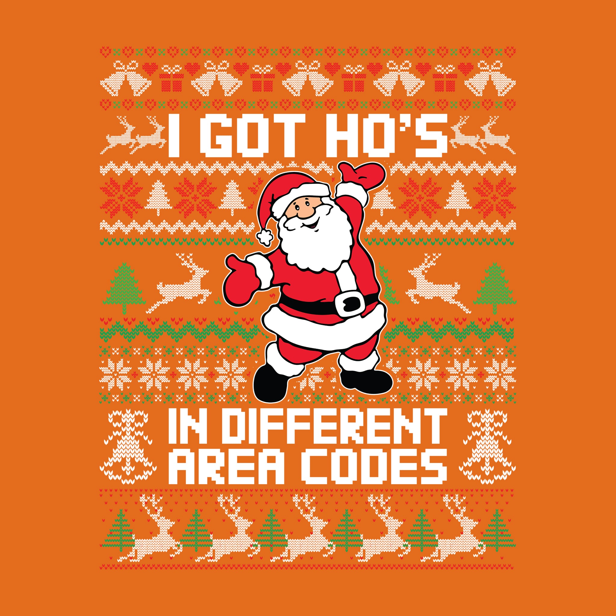 I Got Ho's in Different Codes Ugly Sweater