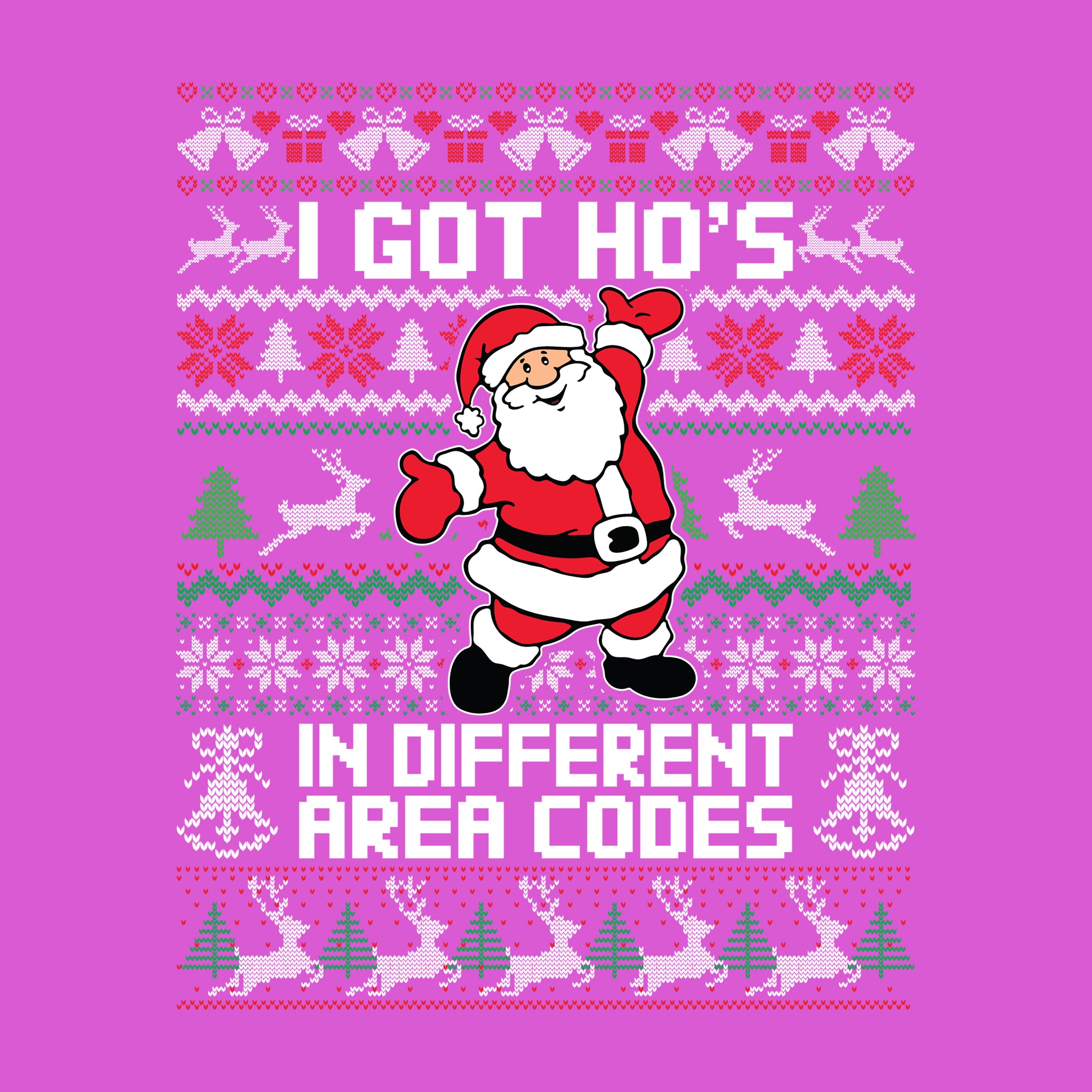 I Got Ho's in Different Codes Ugly Sweater