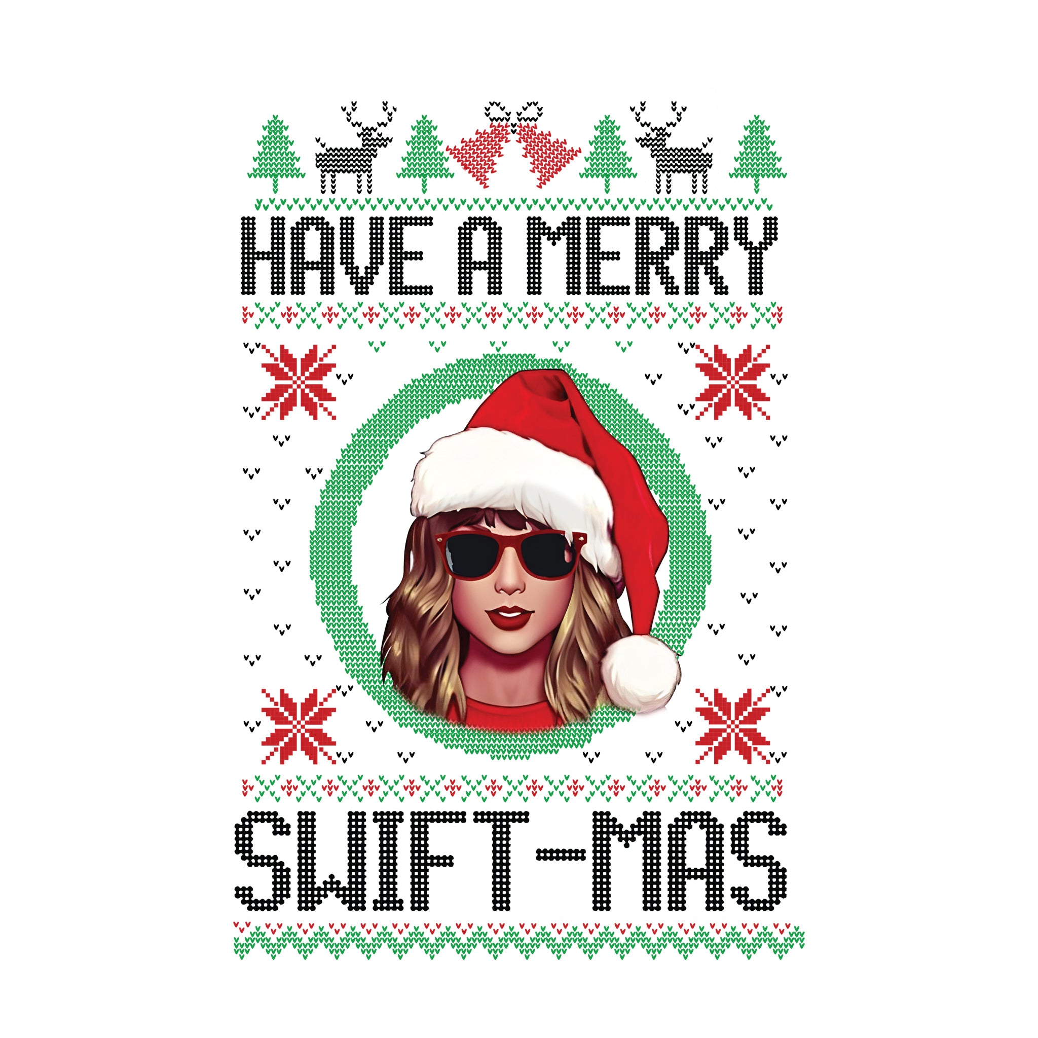 Merry Swiftmas Black Ugly Sweater