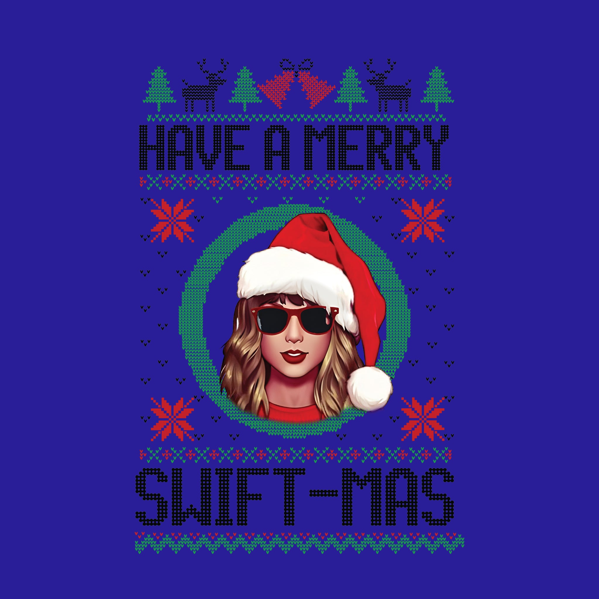 Merry Swiftmas Black Ugly Sweater