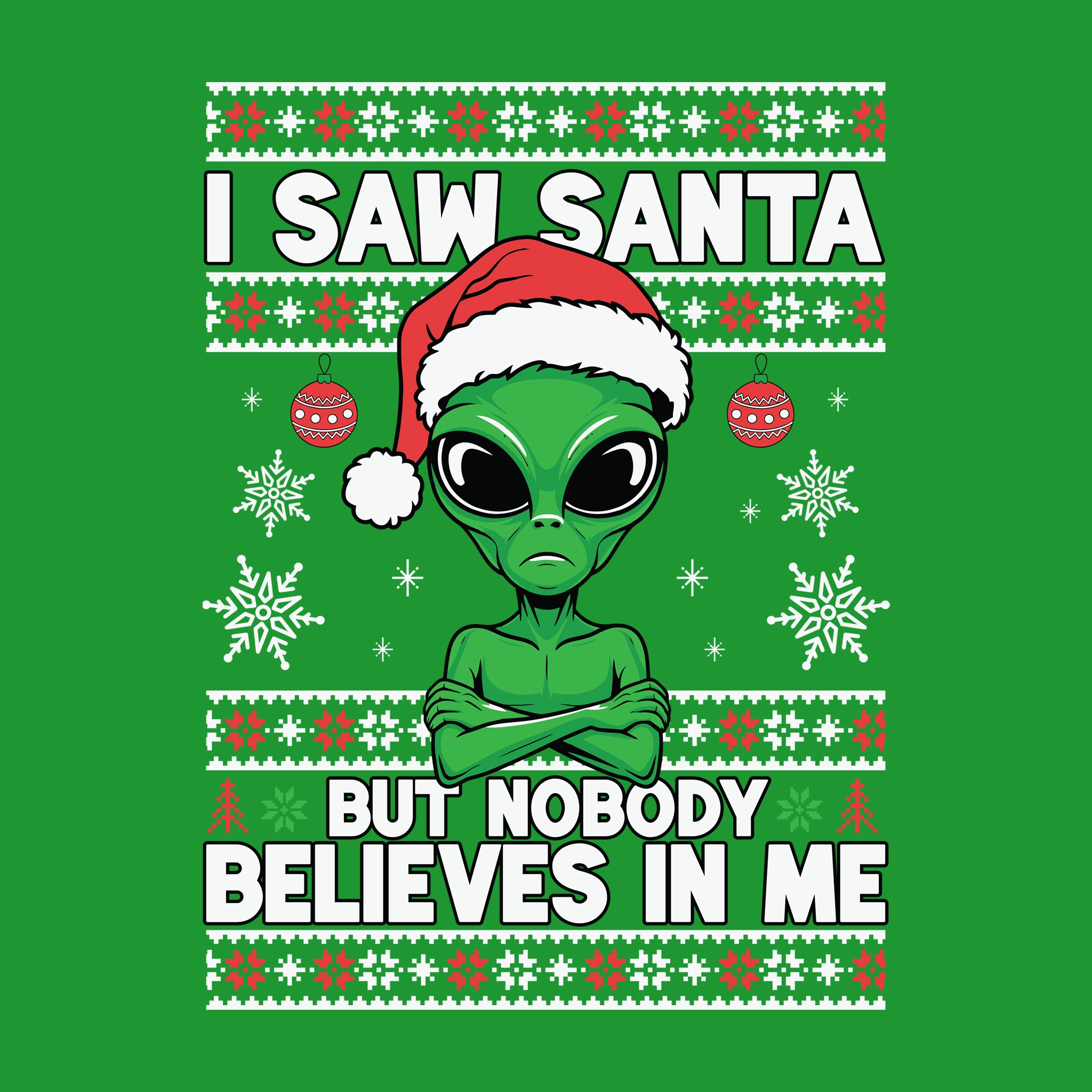 I Saw Santa but Nobody Believes in Me