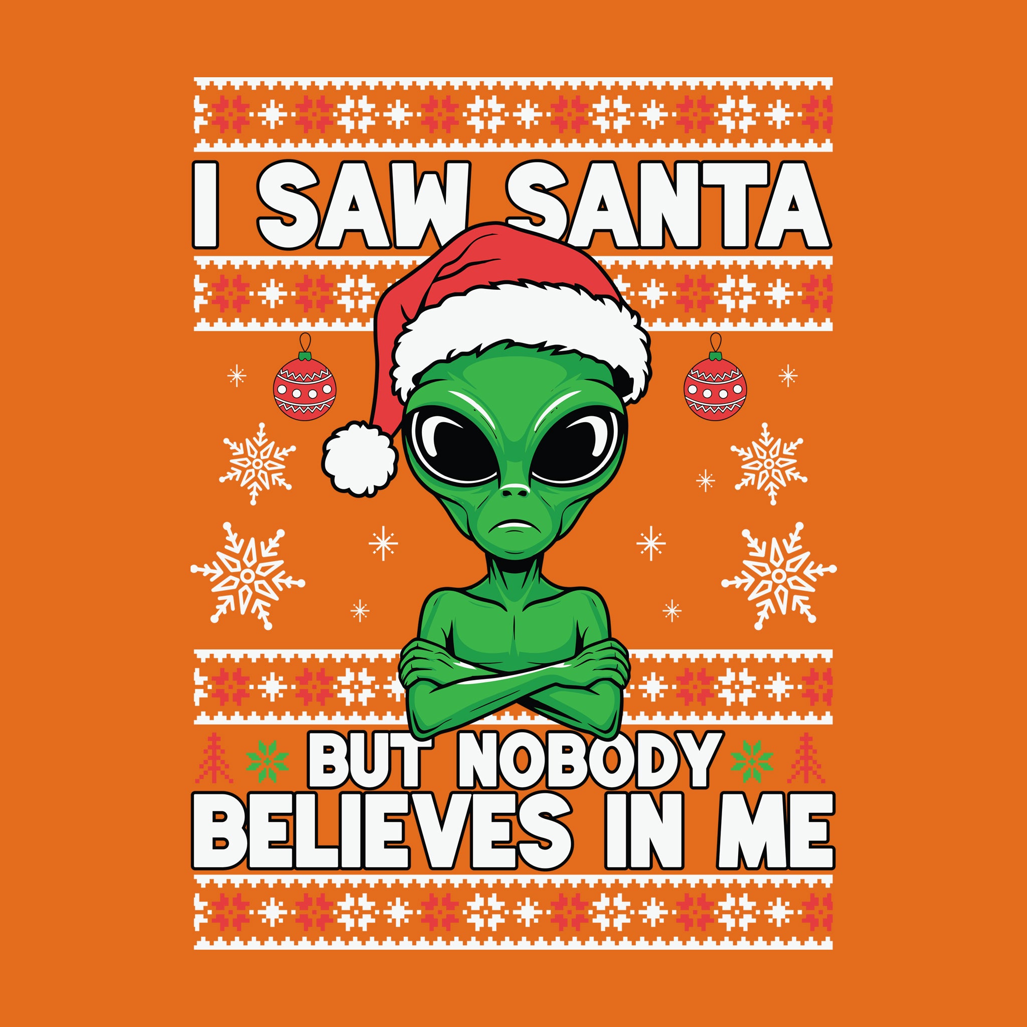 I Saw Santa but Nobody Believes in Me