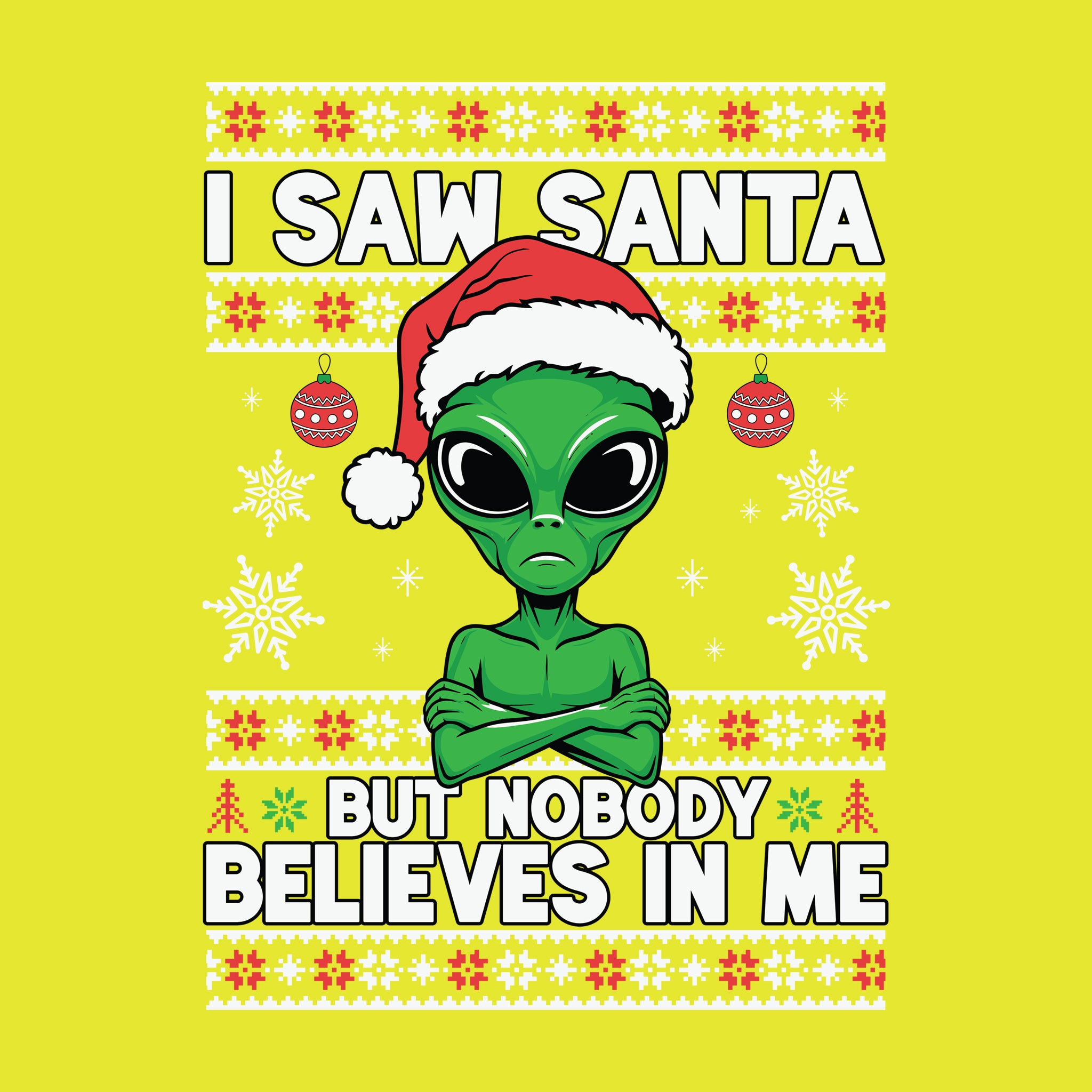 I Saw Santa but Nobody Believes in Me
