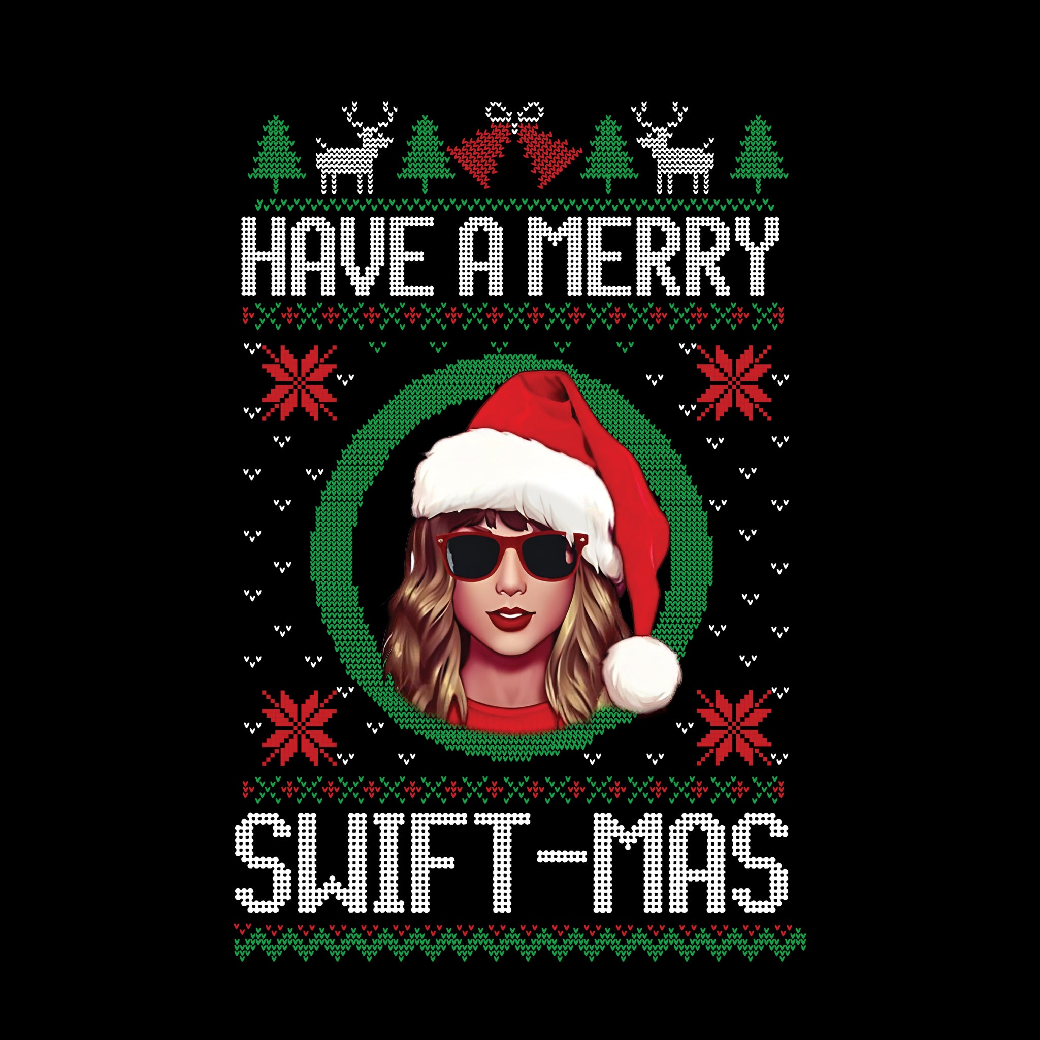 Merry Swiftmas White Ugly Sweater