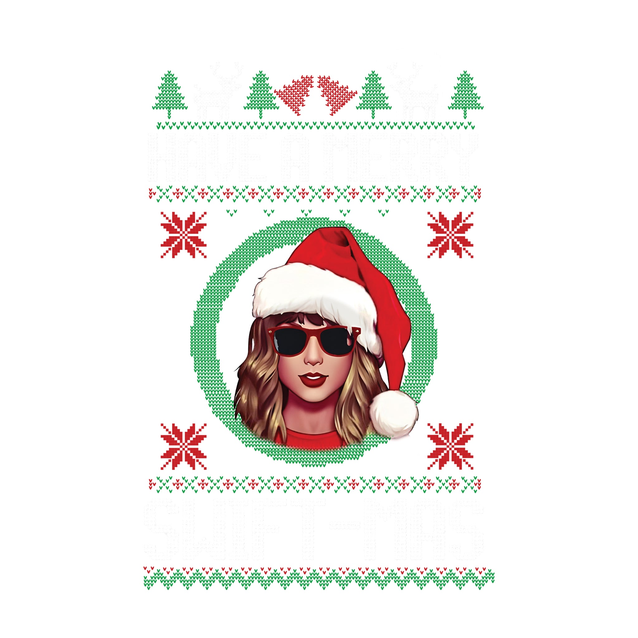 Merry Swiftmas White Ugly Sweater