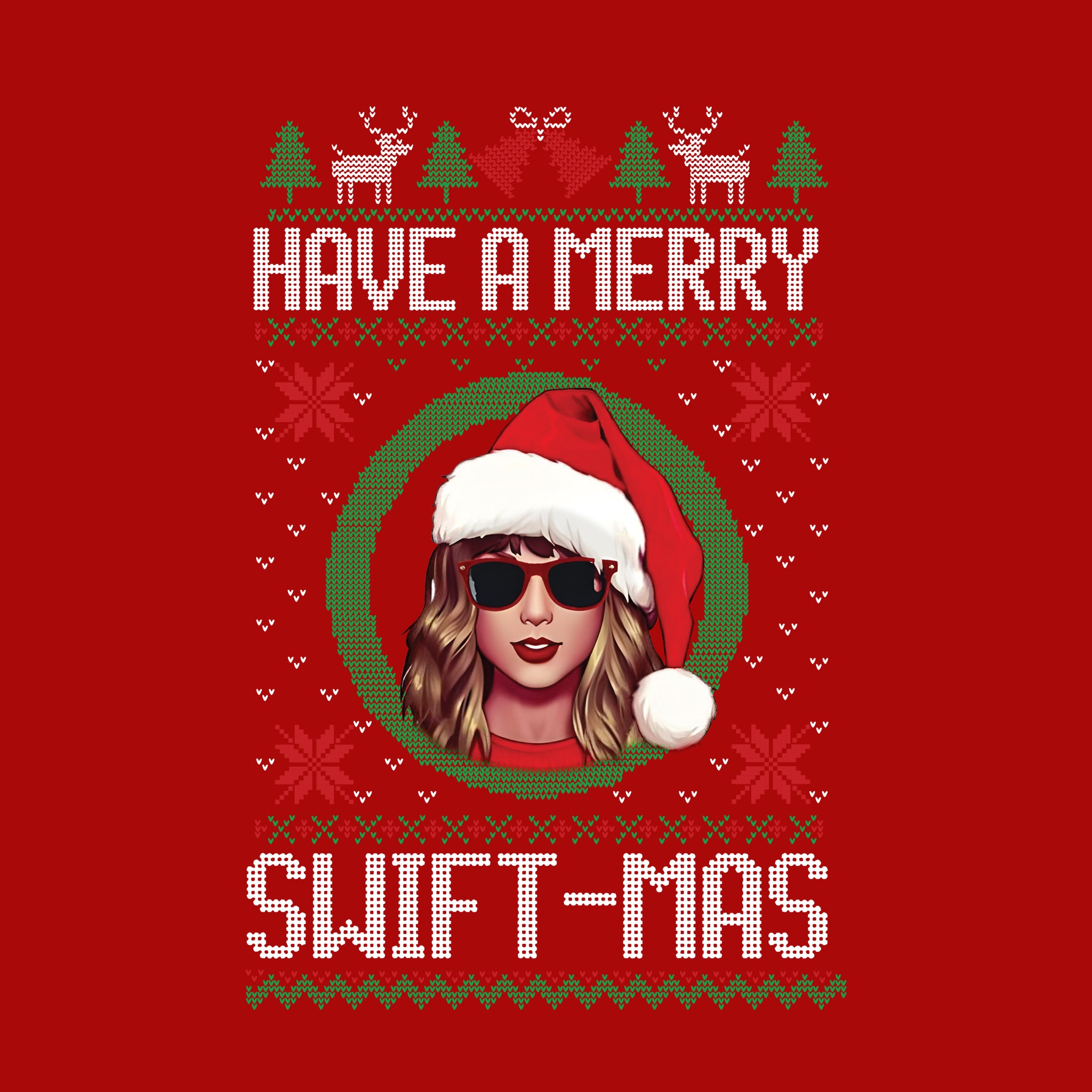 Merry Swiftmas White Ugly Sweater