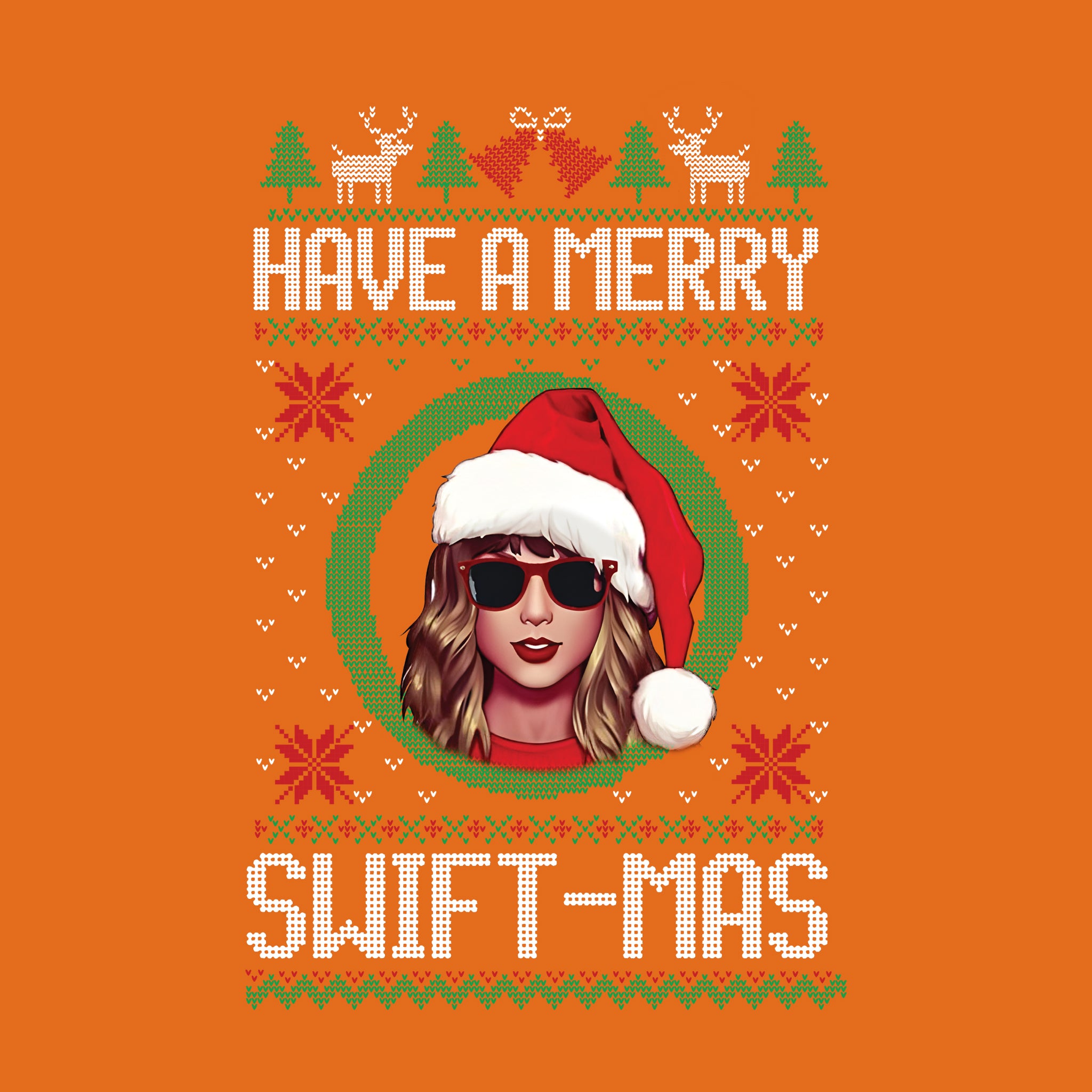 Merry Swiftmas White Ugly Sweater