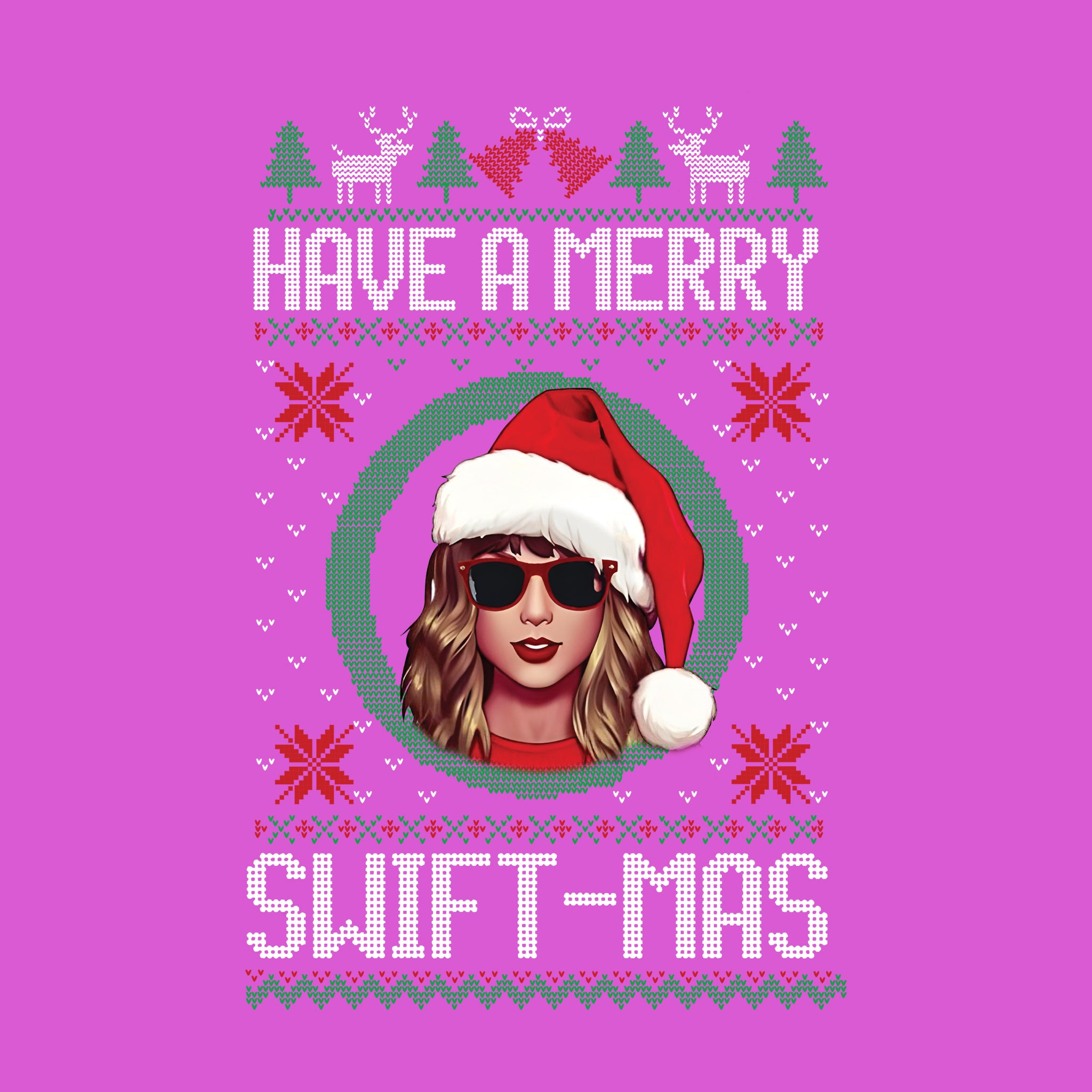 Merry Swiftmas White Ugly Sweater