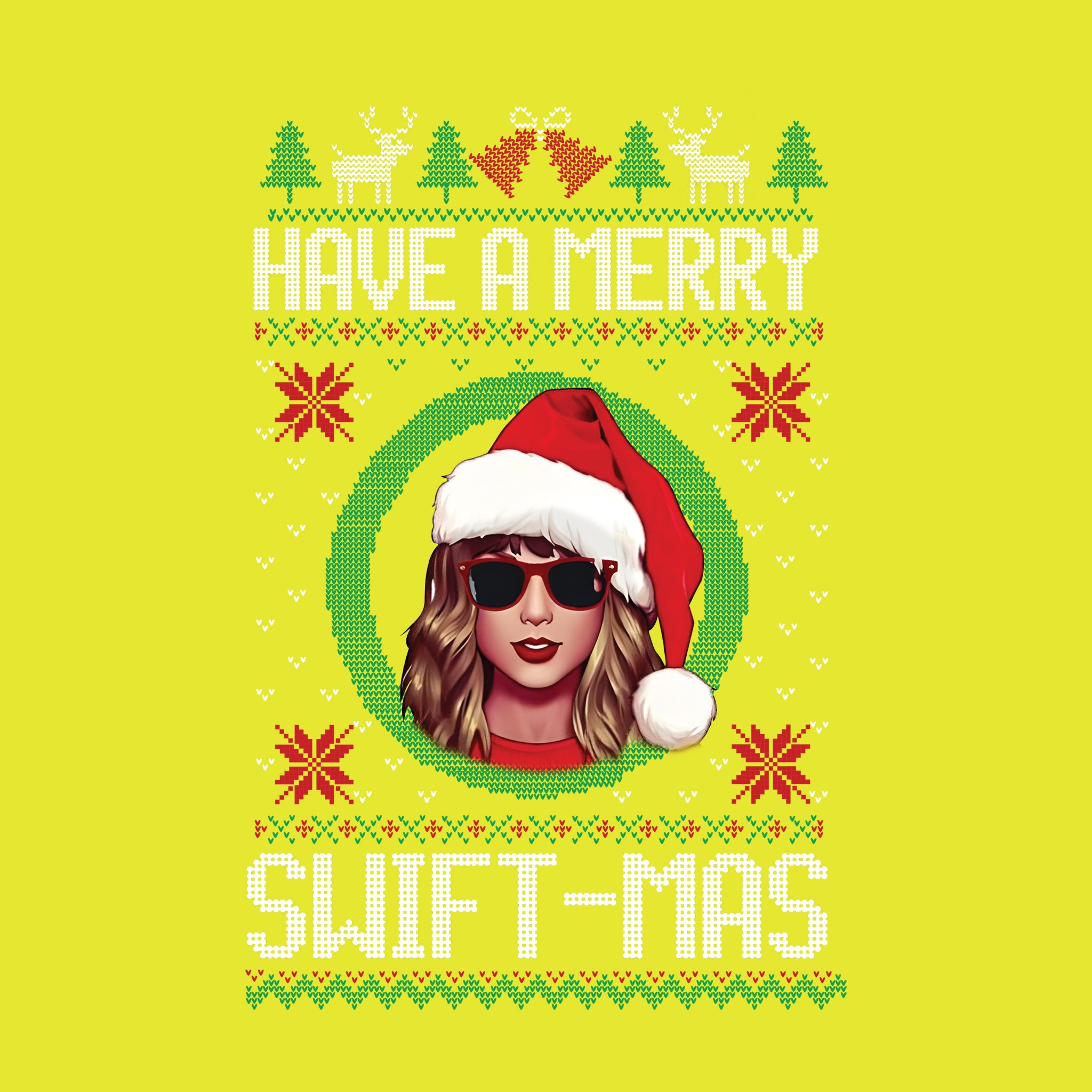 Merry Swiftmas White Ugly Sweater