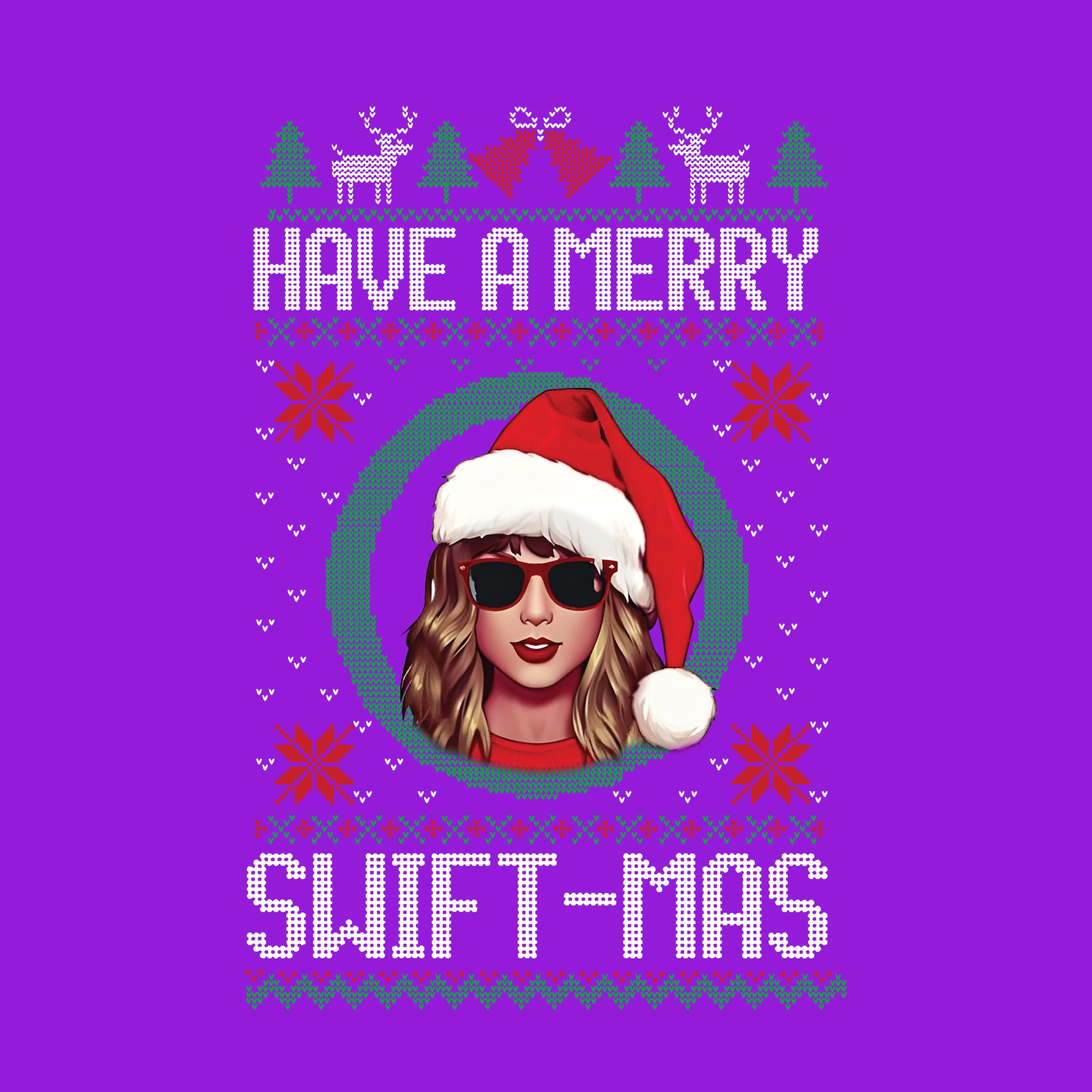 Merry Swiftmas White Ugly Sweater