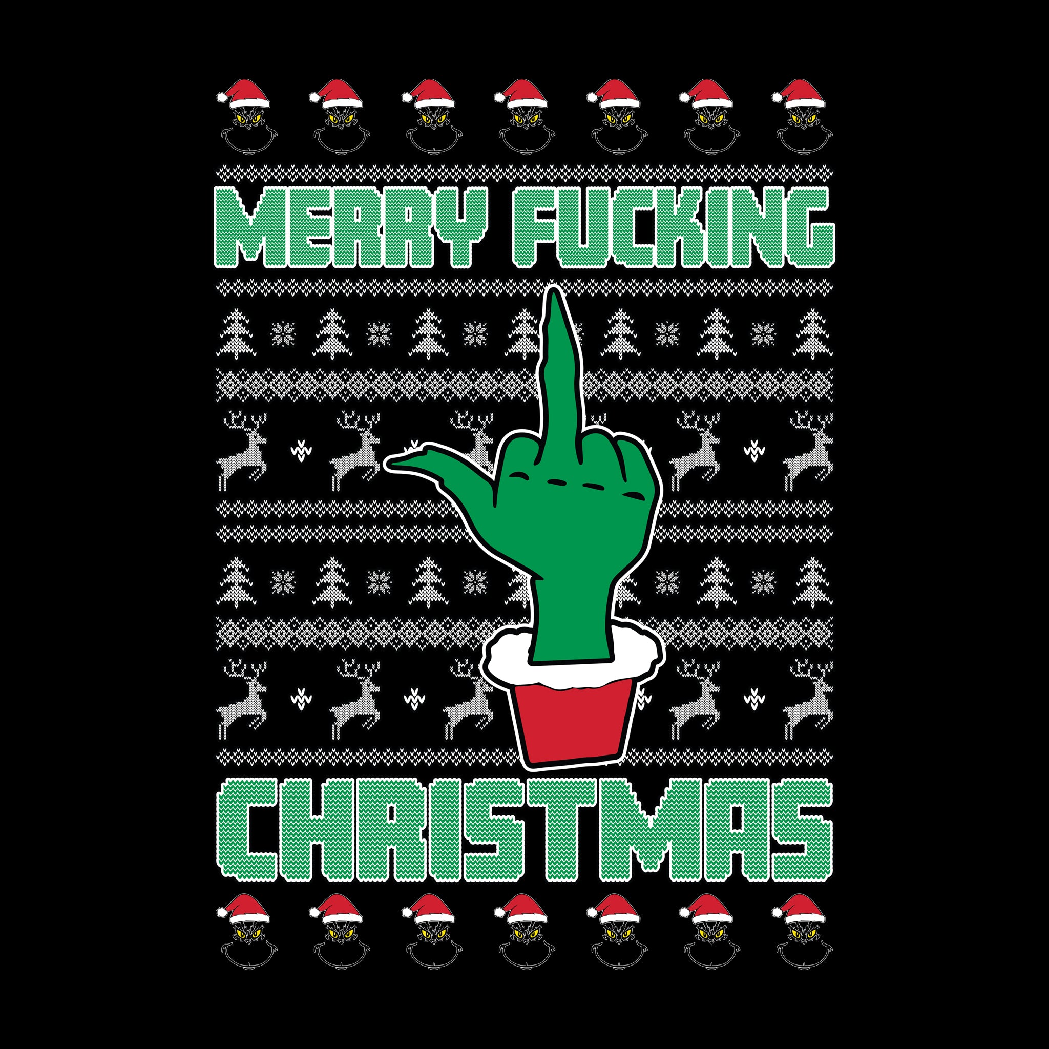 Merry Fucking Christmas Ugly Sweater
