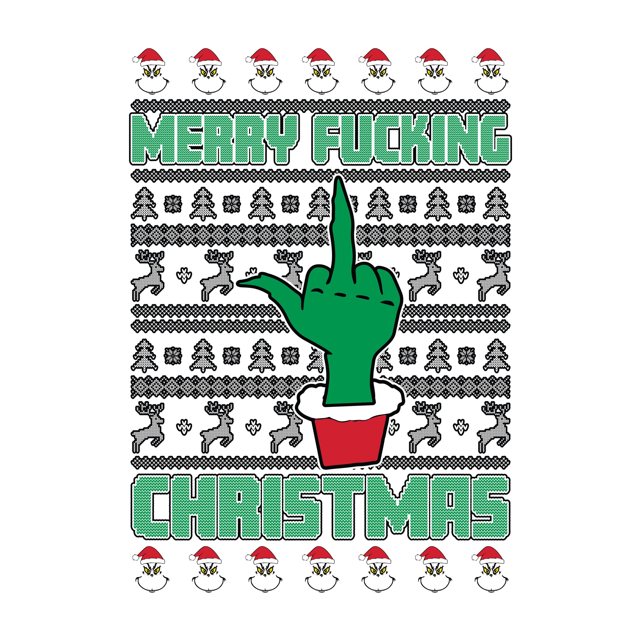 Merry Fucking Christmas Ugly Sweater