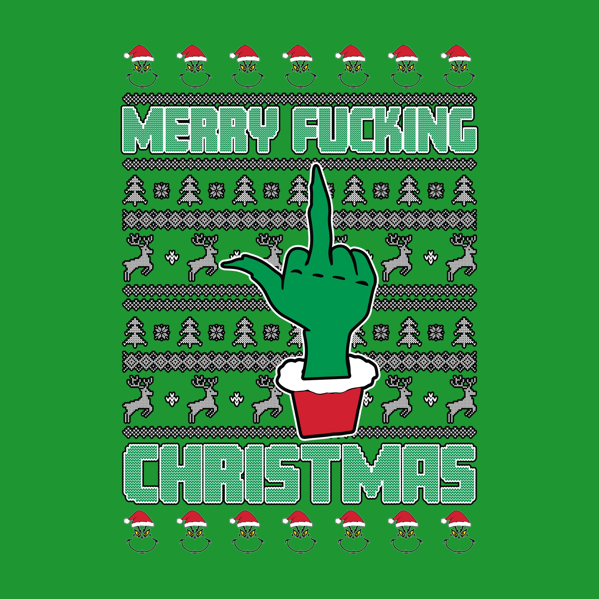 Merry Fucking Christmas Ugly Sweater