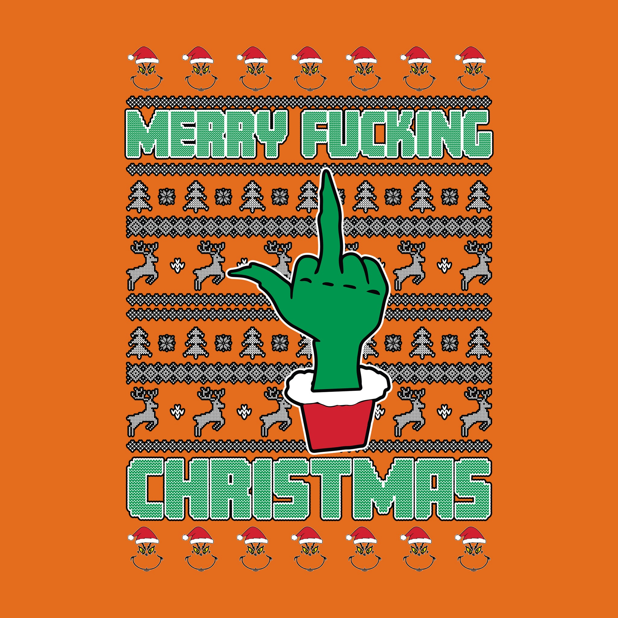 Merry Fucking Christmas Ugly Sweater